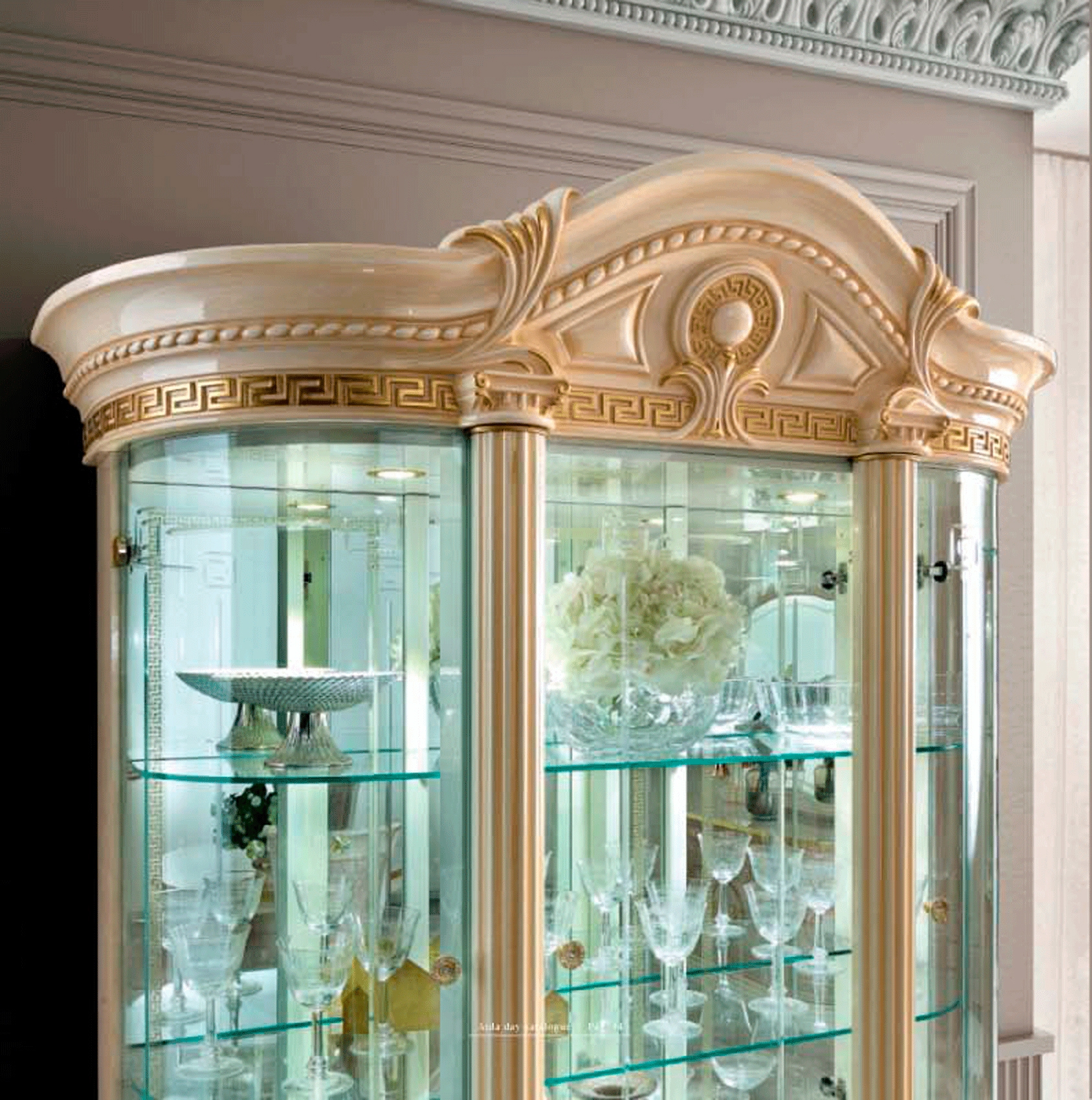 Aida China Cabinet w/4 Doors by Camelgroup, Italy