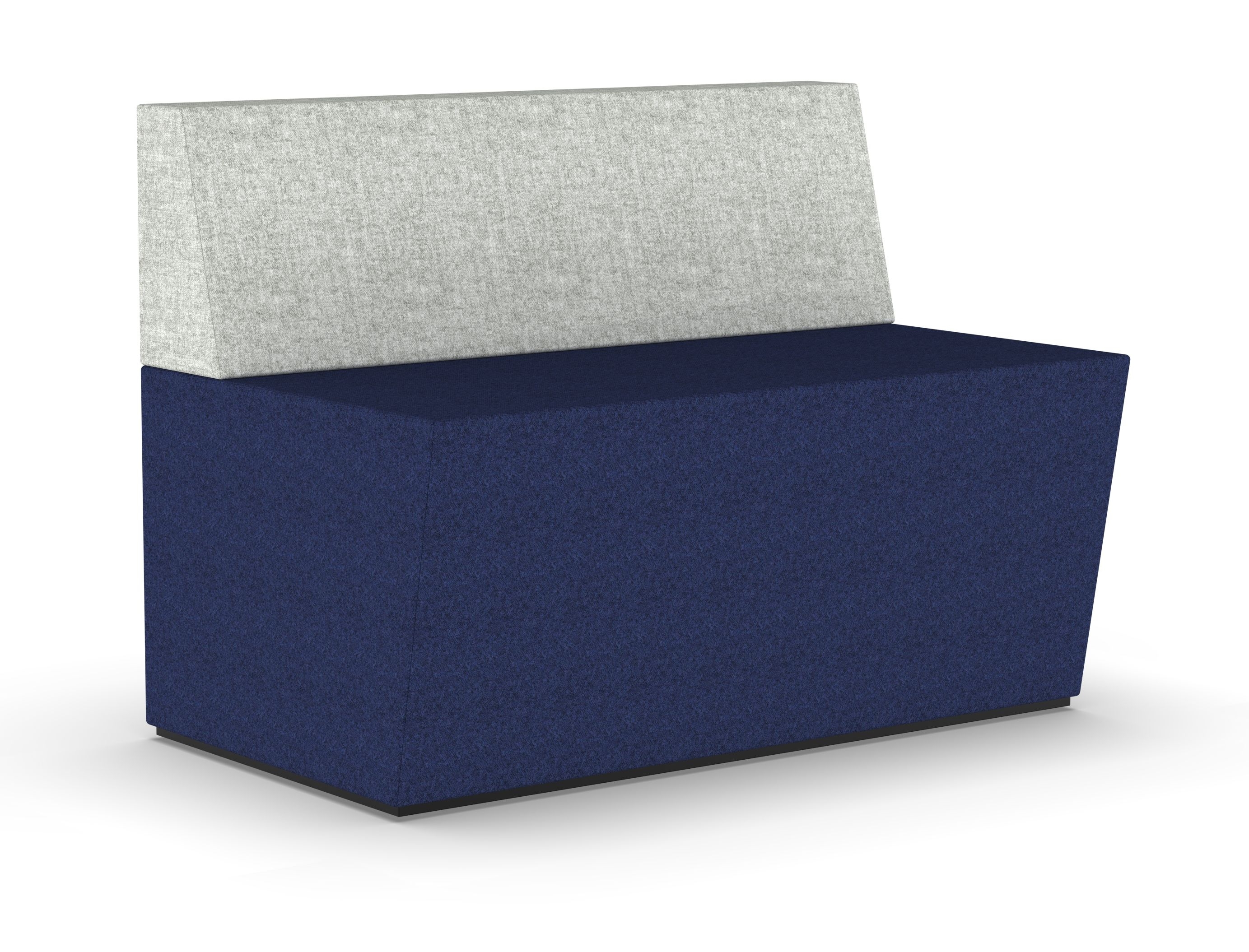 Silent Room Pouf w/Backrest
