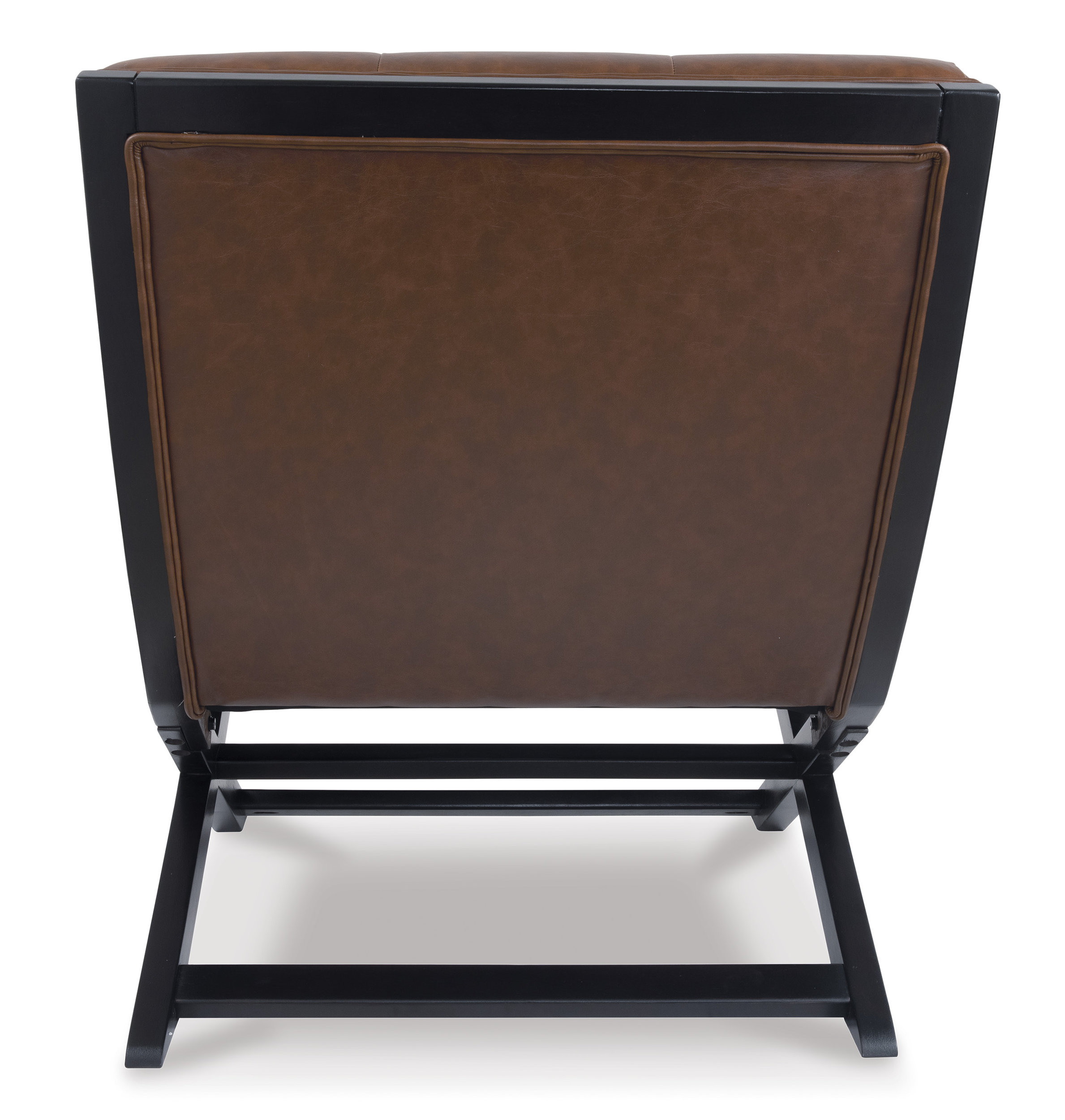 Sidewinder Faux Leather Accent Chair