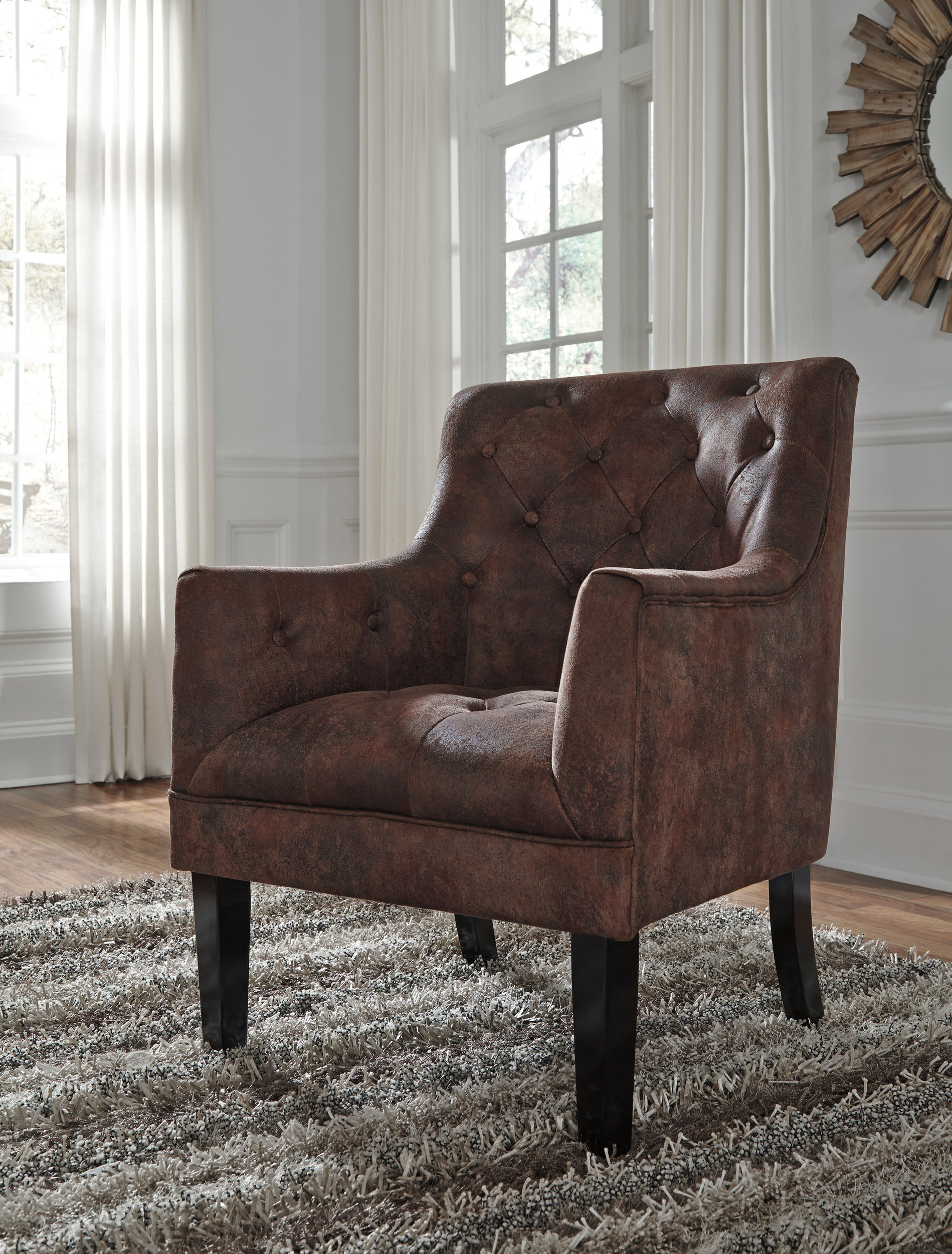 Drakelle Polyester Accent Chair