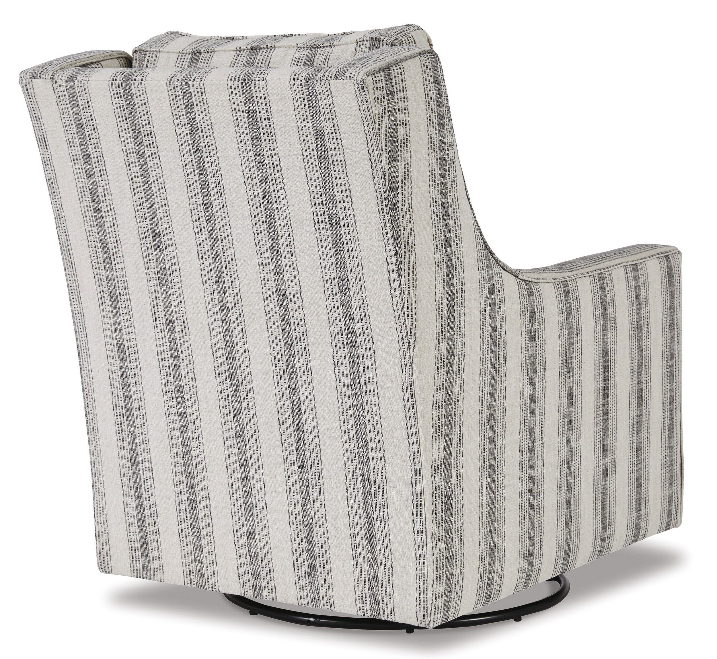 Kambria Polyester/Metal Swivel Glider Accent Chair