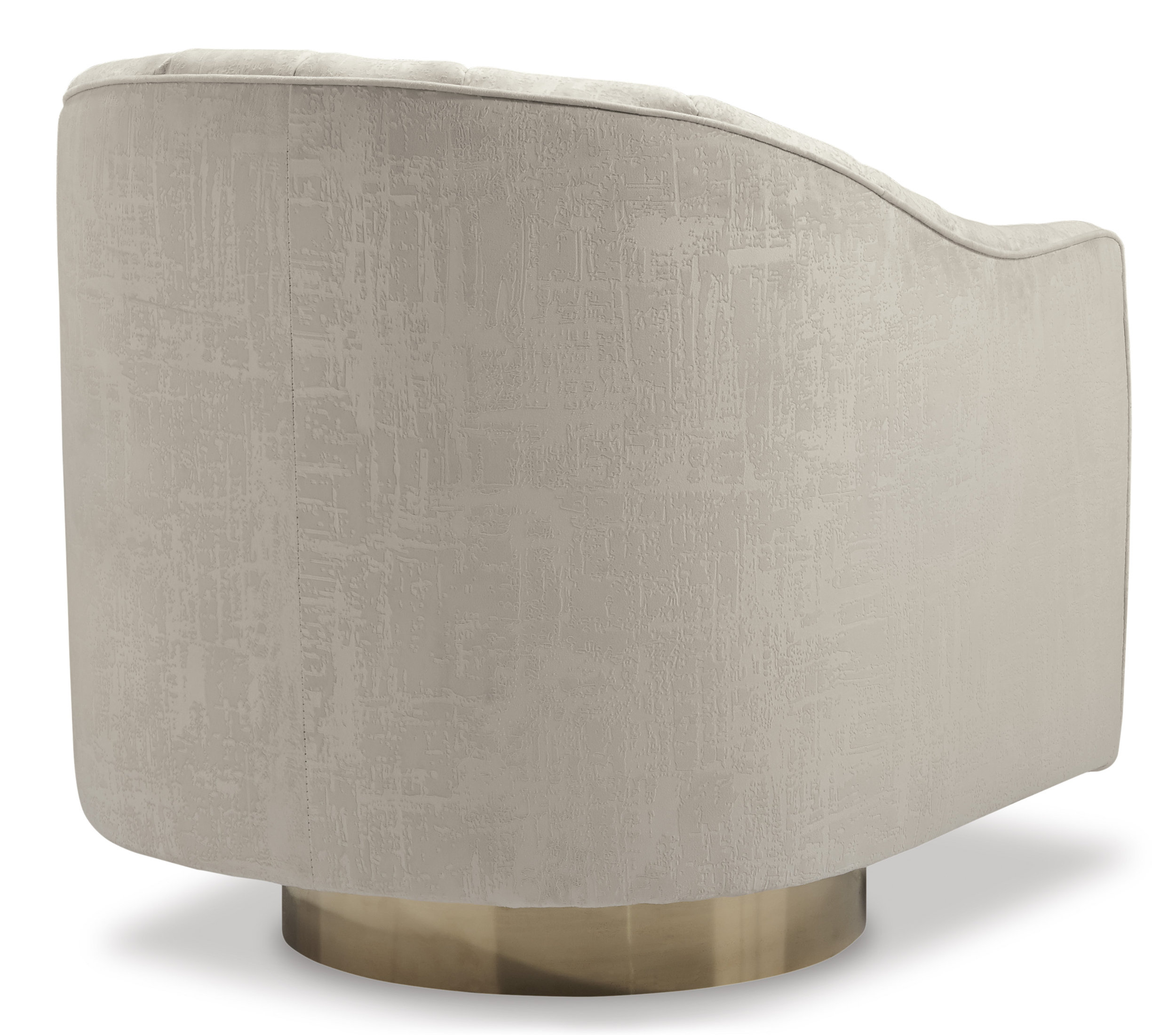 Penzlin Polyester/Metal Swivel Accent Chair