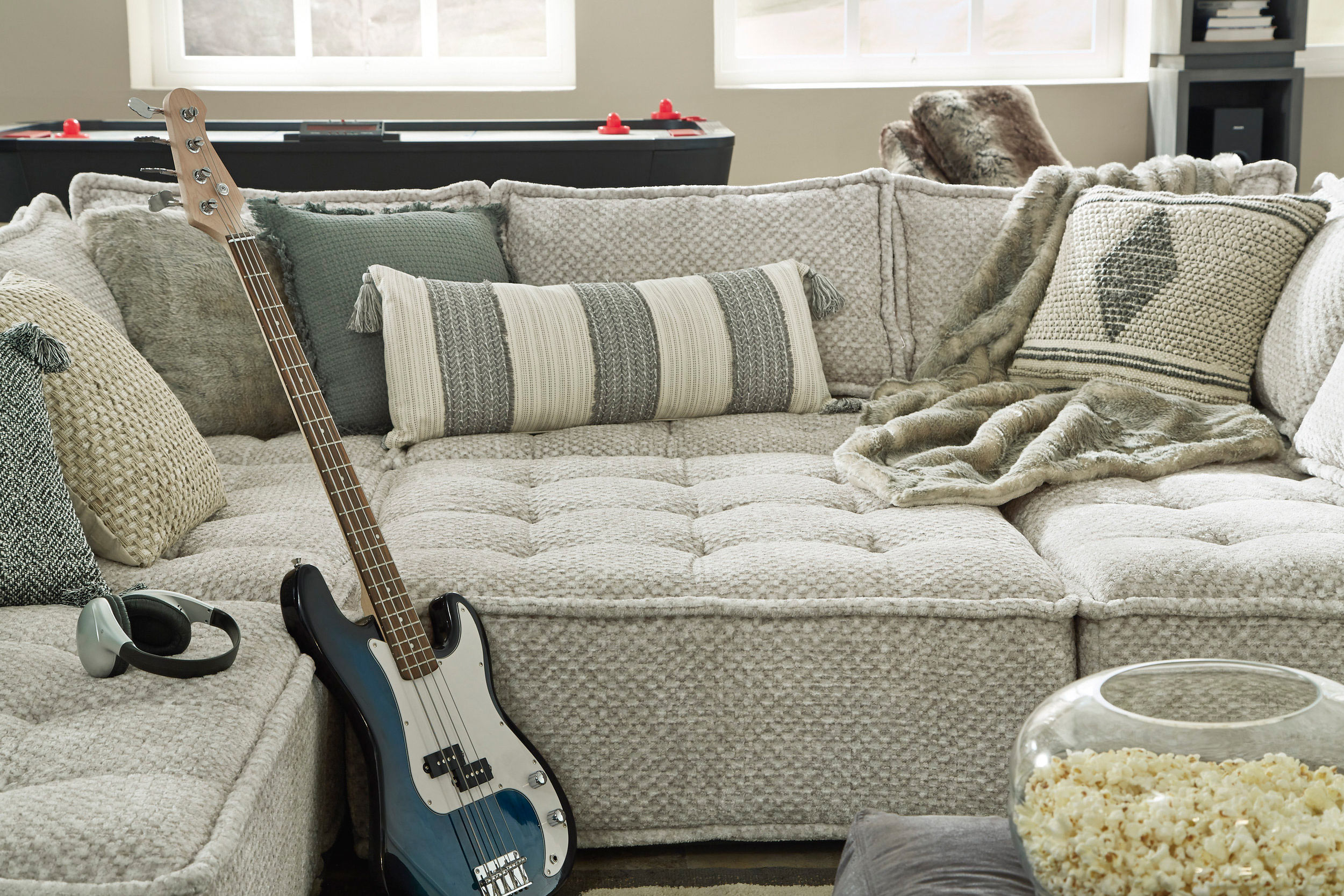 Bales Polyester 4-Piece Modular Sectional