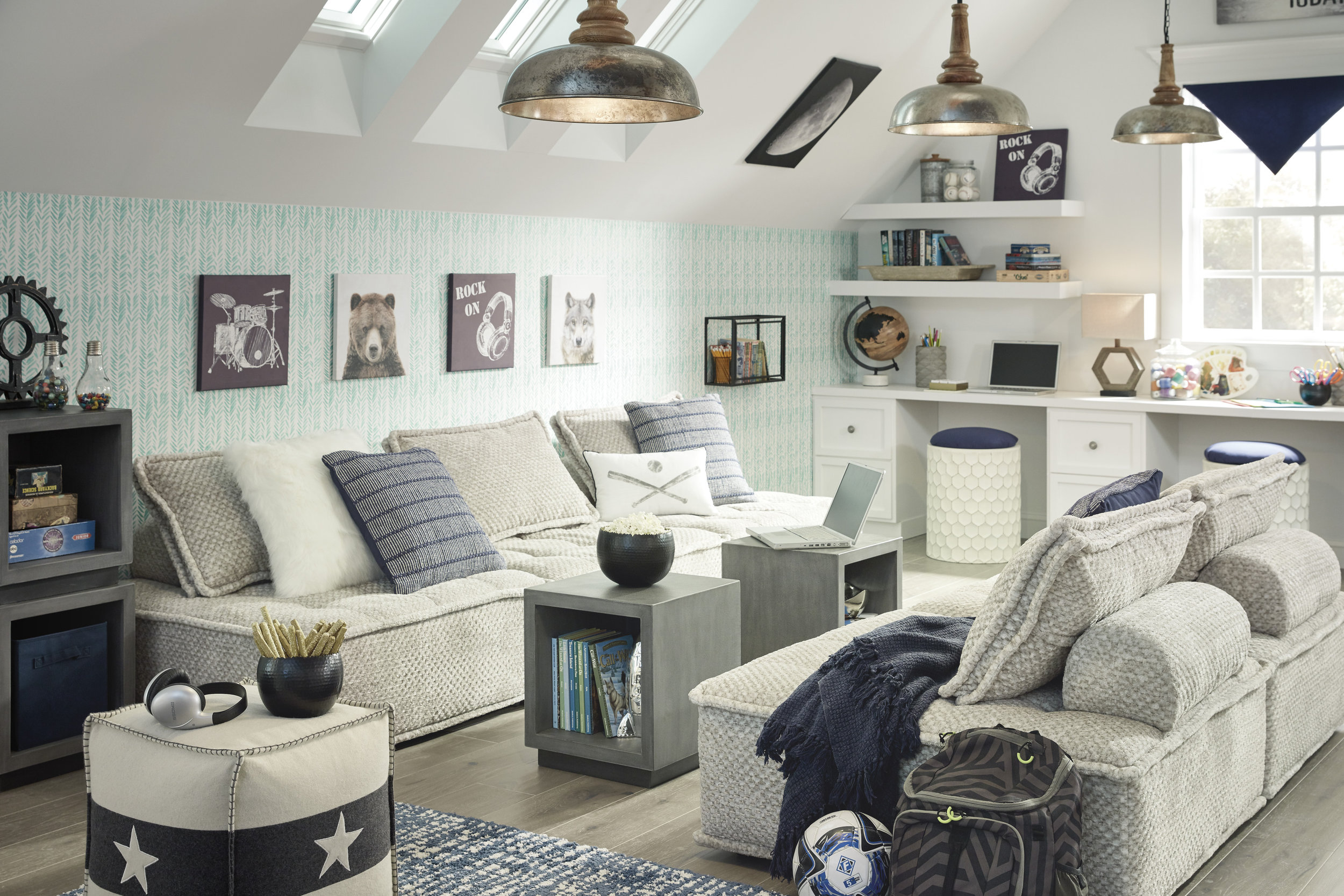 Bales Polyester 3-Piece Modular Sofa