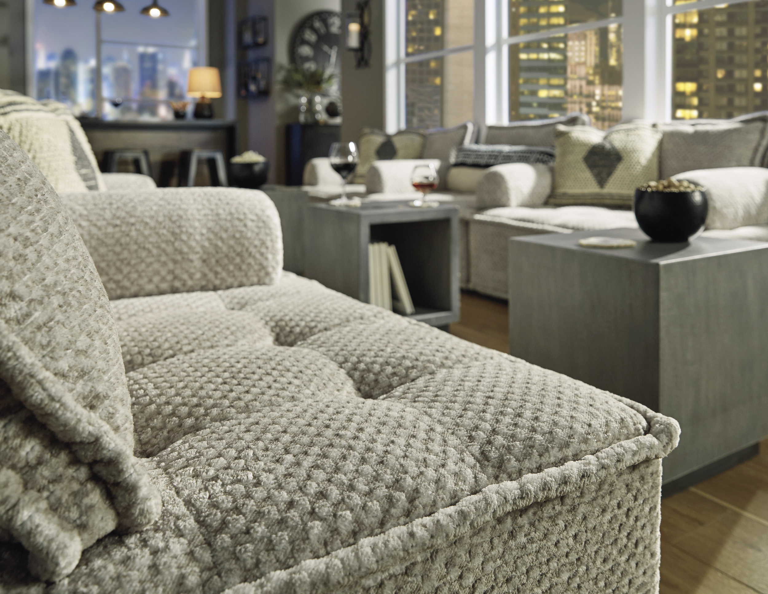 Bales Polyester 4-Piece Modular Sectional