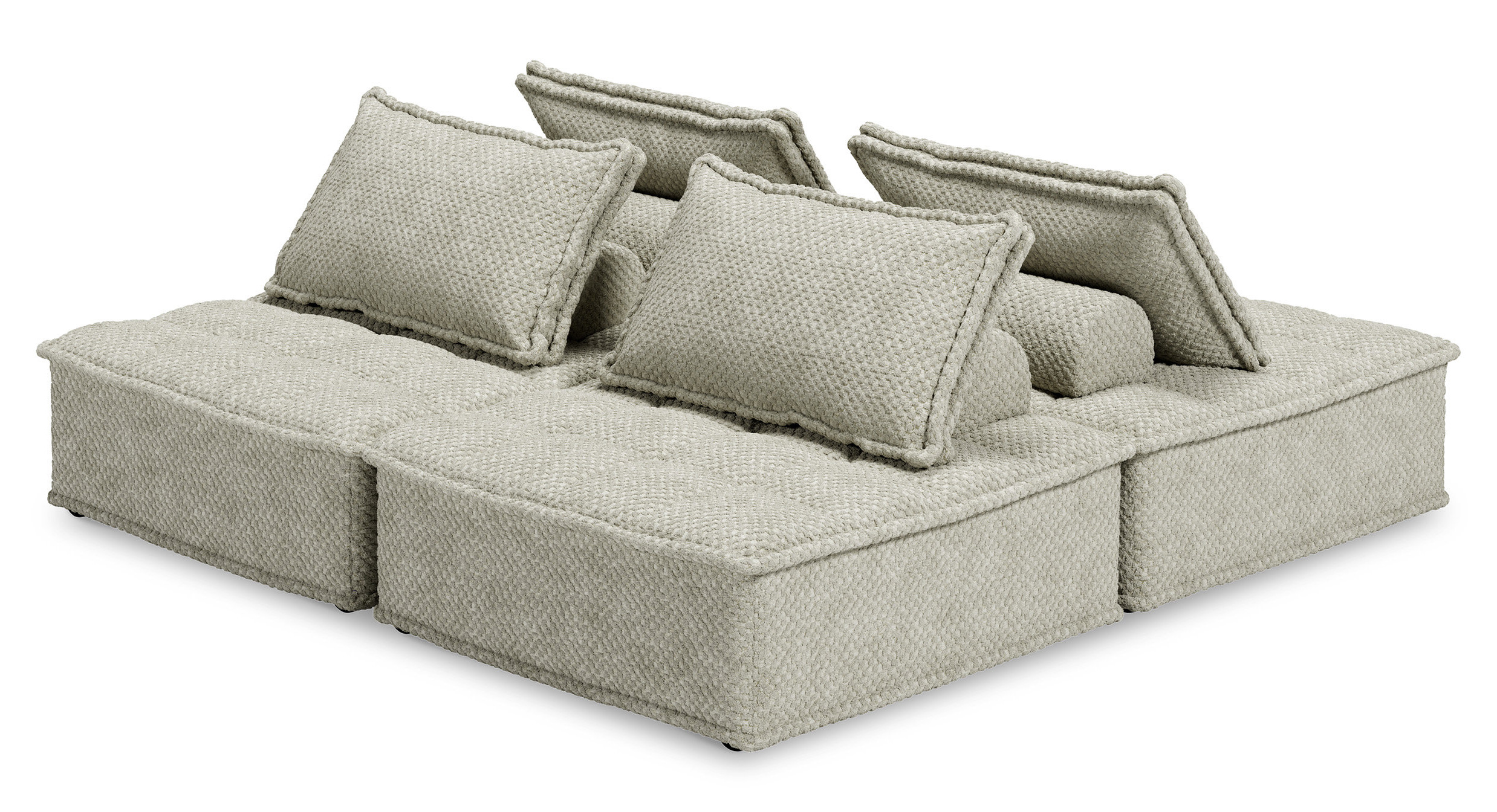 Bales Polyester 2-Piece Modular Loveseat