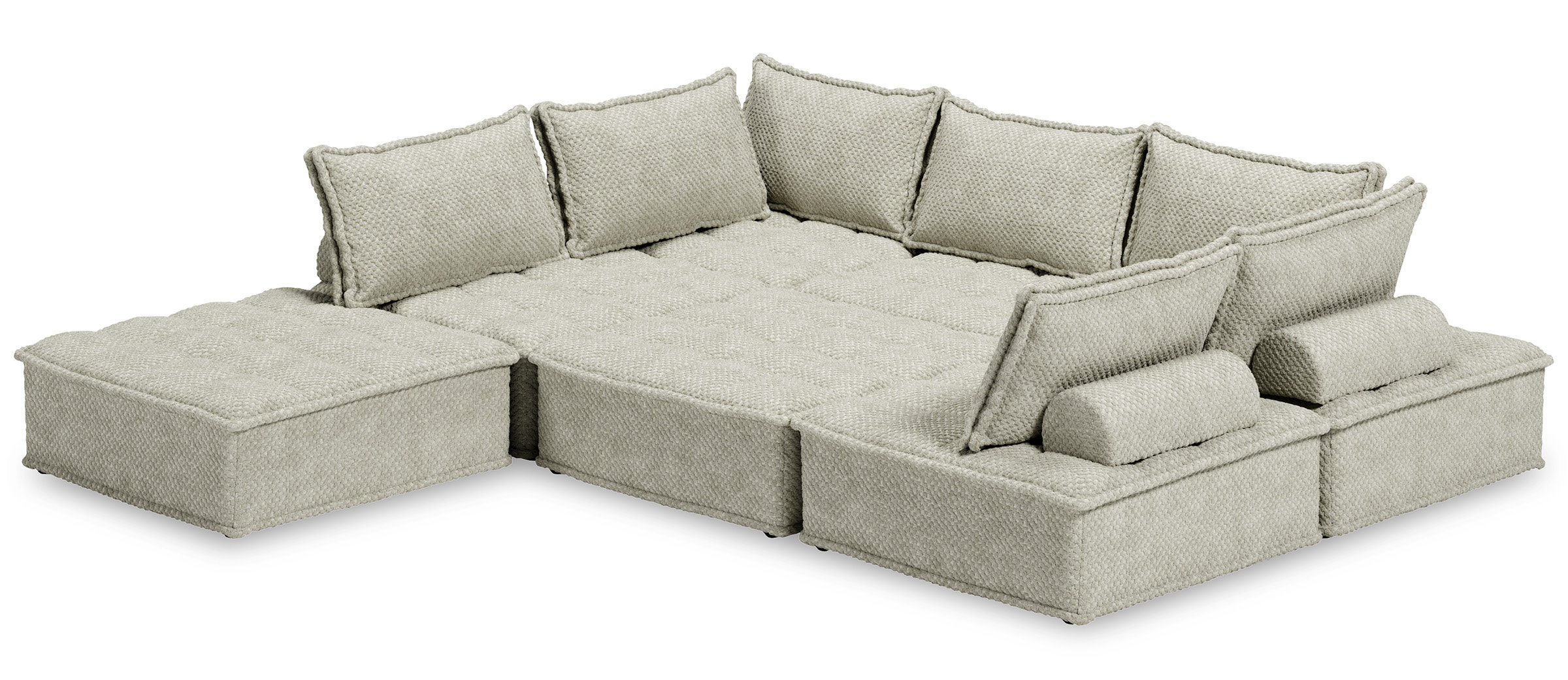 Bales Polyester 7-Piece Modular Sectional