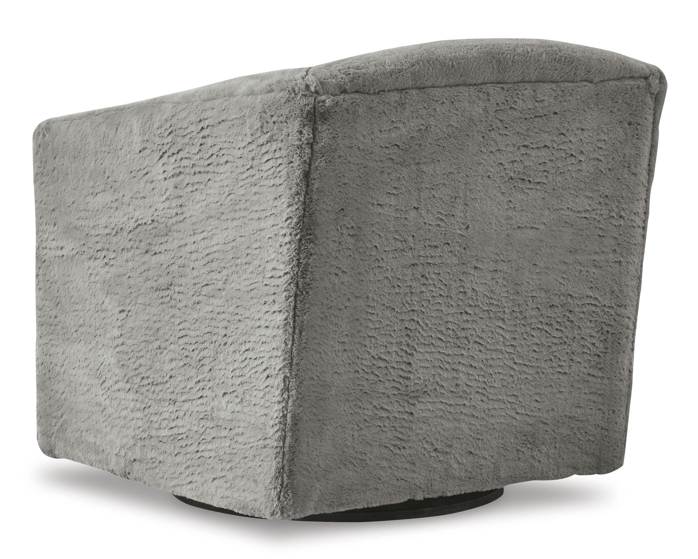 Bramner Polyester/Metal Swivel Accent Chair