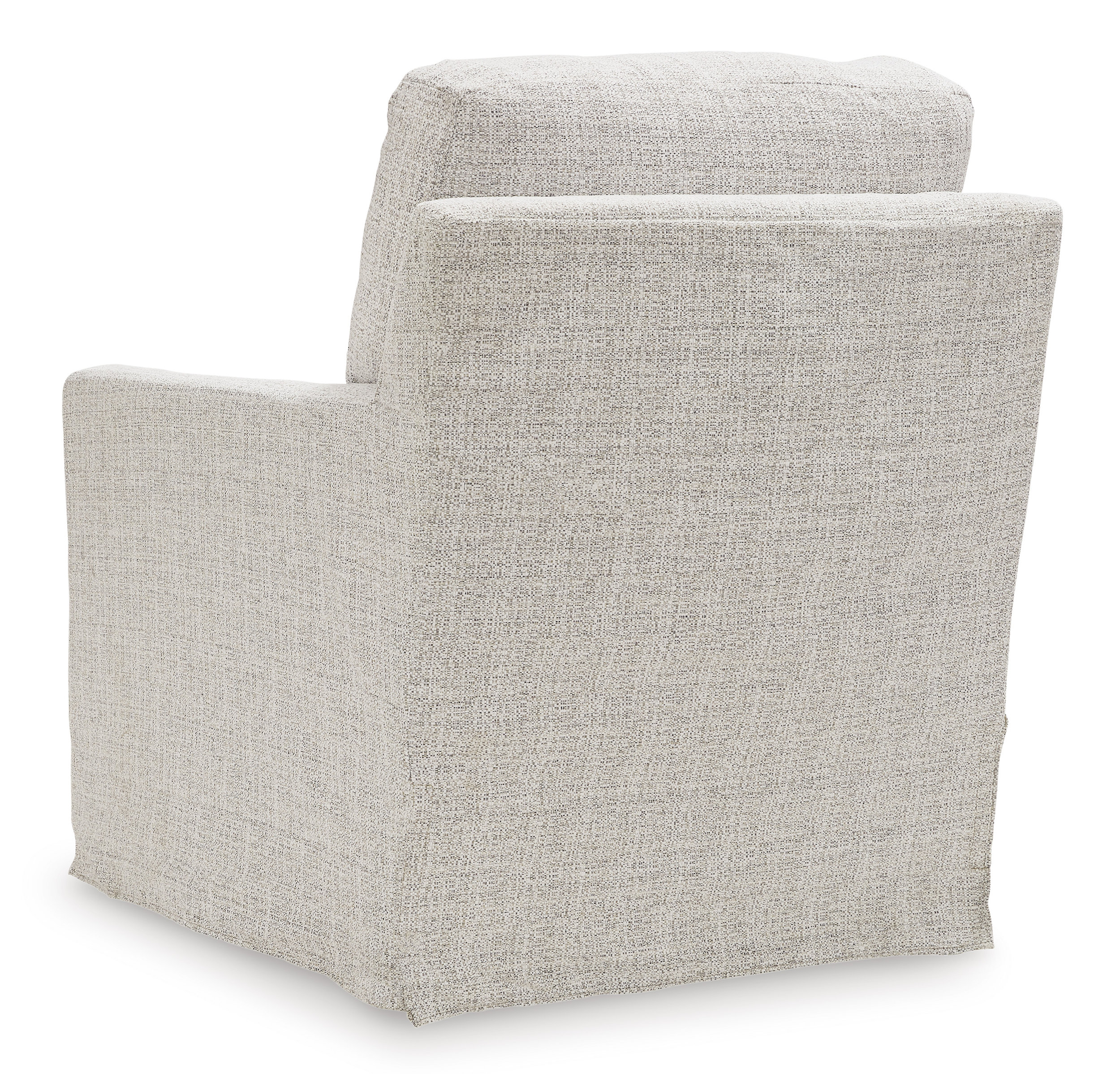 Nenana Next-Gen Nuvella Polyester Swivel Glider Accent Chair