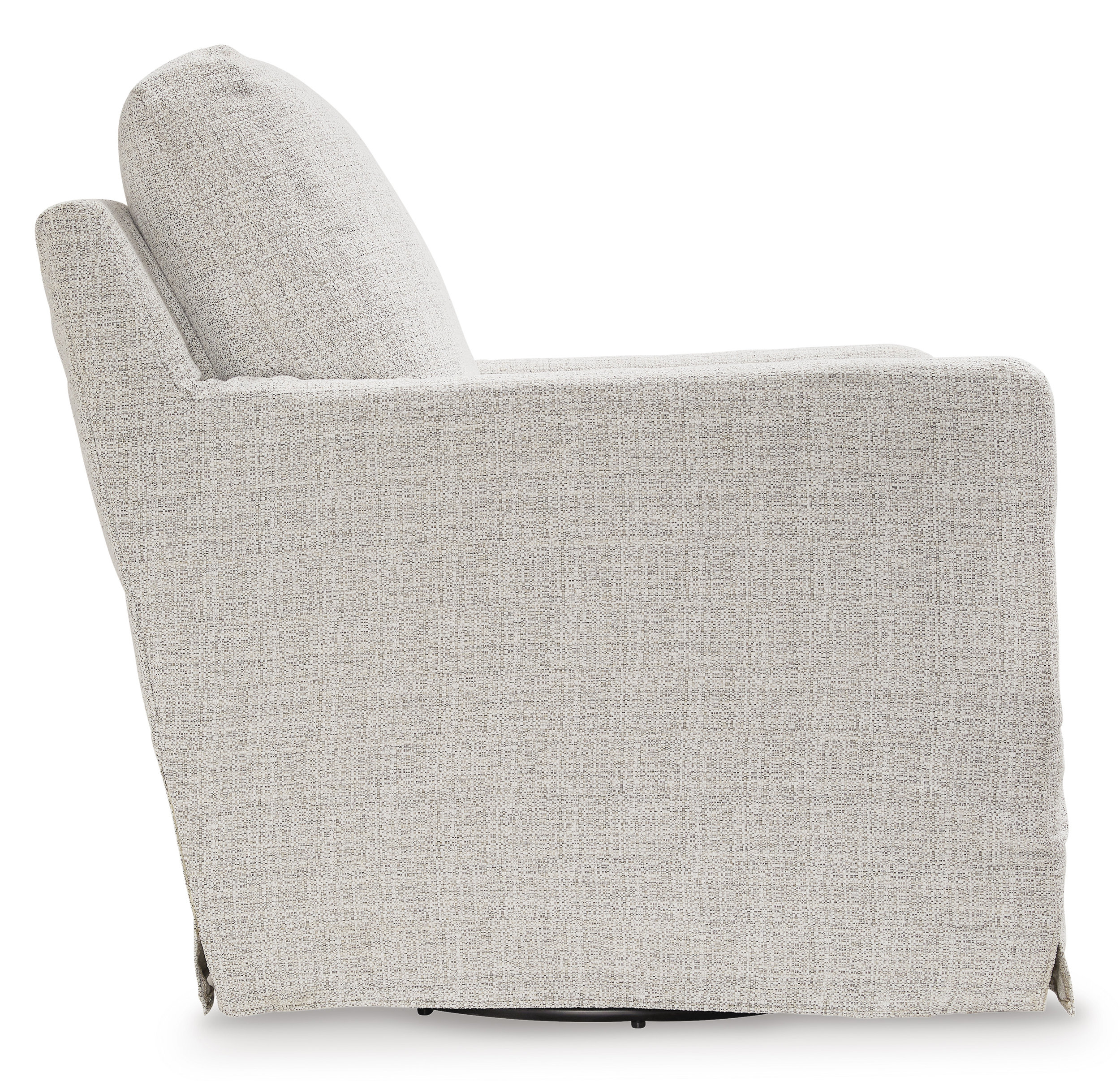 Nenana Next-Gen Nuvella Polyester Swivel Glider Accent Chair