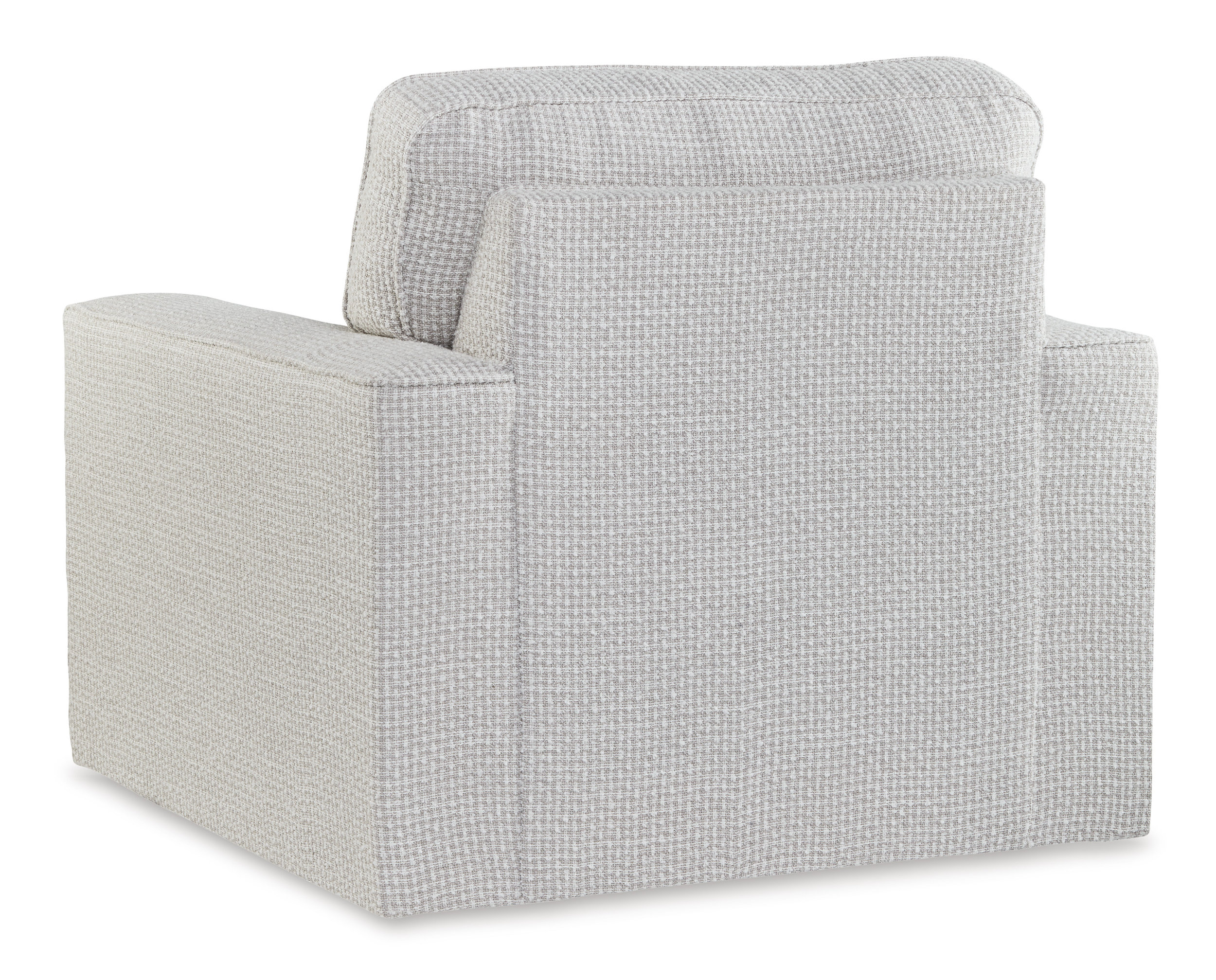 Olwenburg Polyester/Metal Swivel Accent Chair