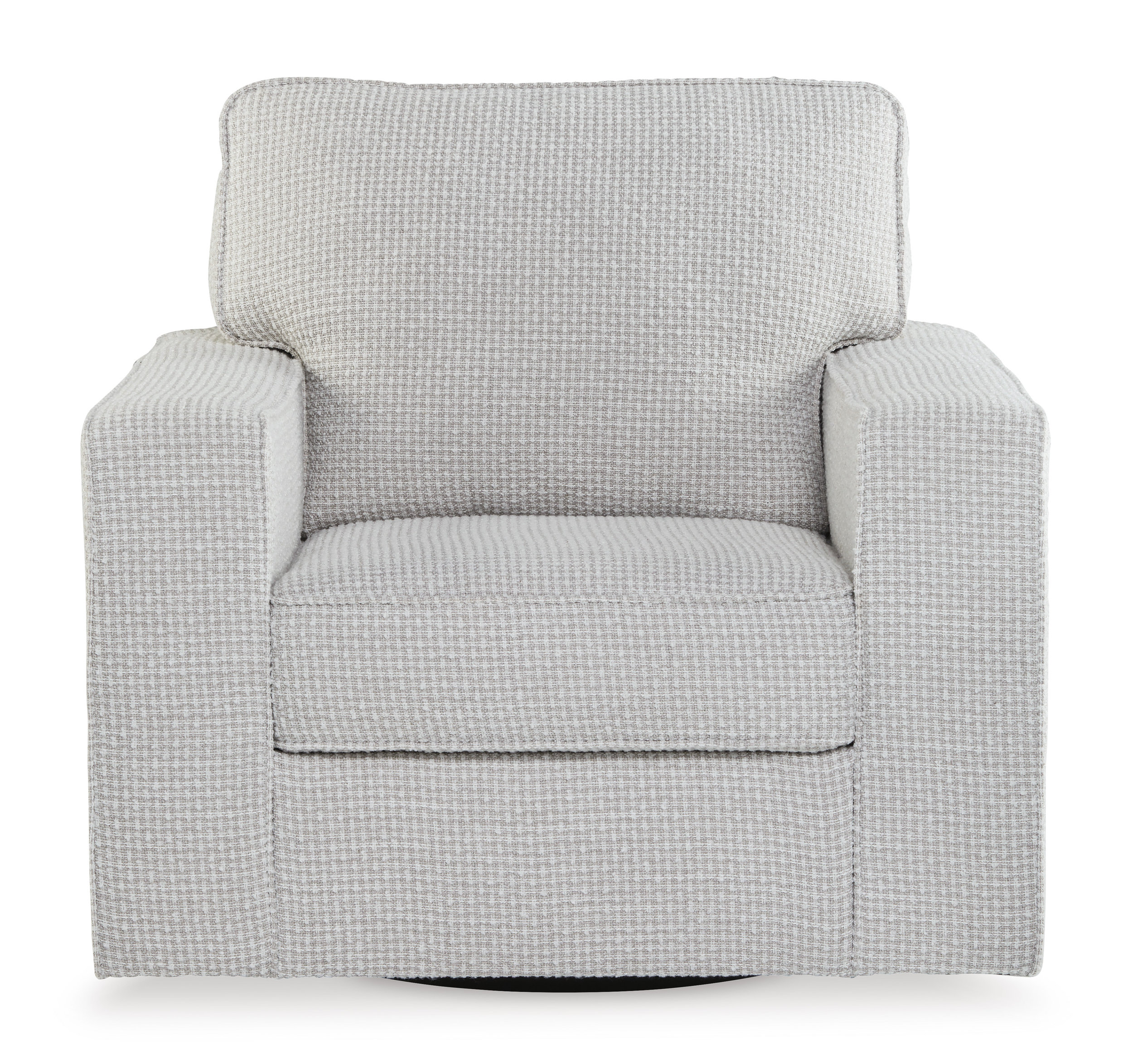 Olwenburg Polyester/Metal Swivel Accent Chair