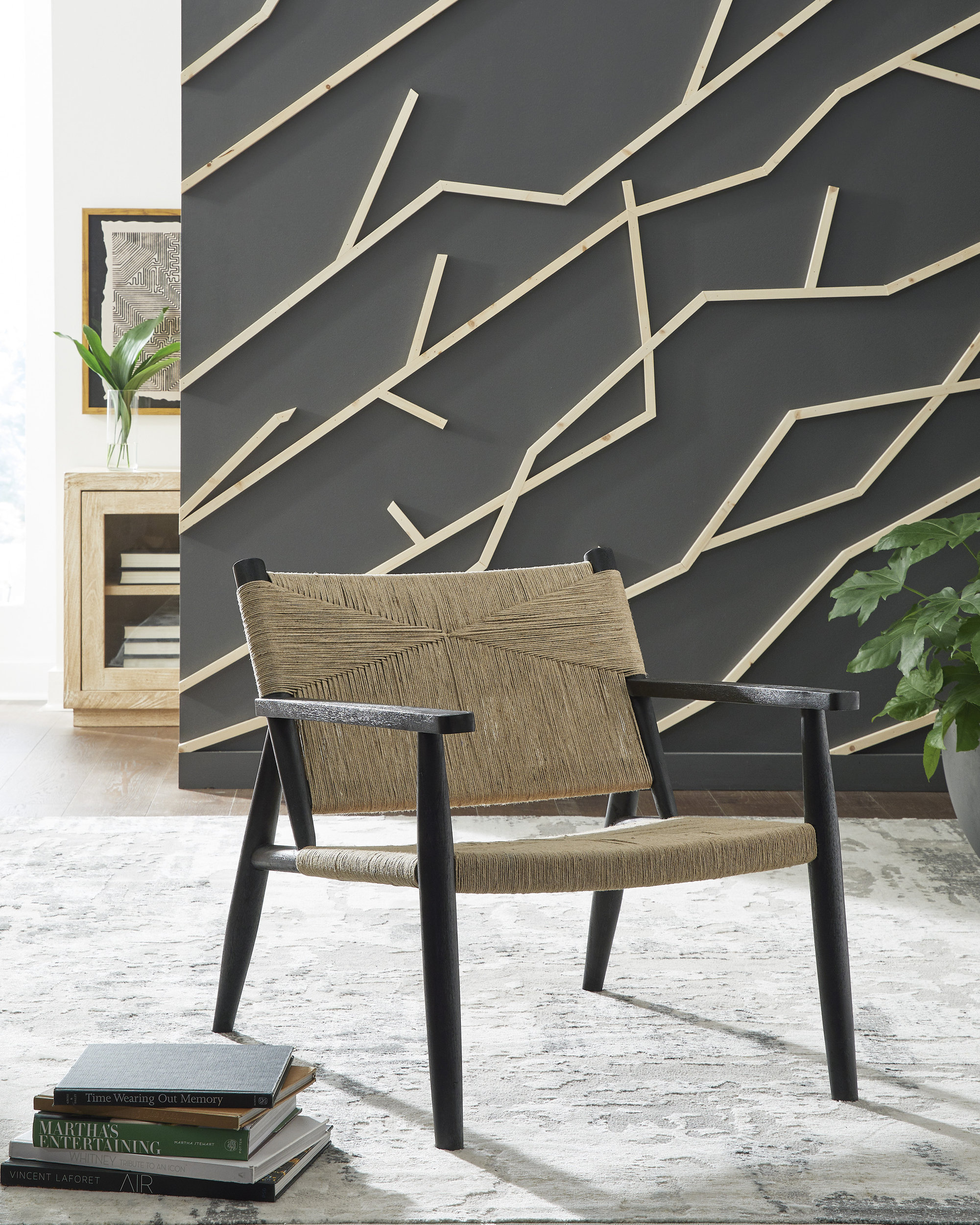 Halfmore Wood Accent Chair