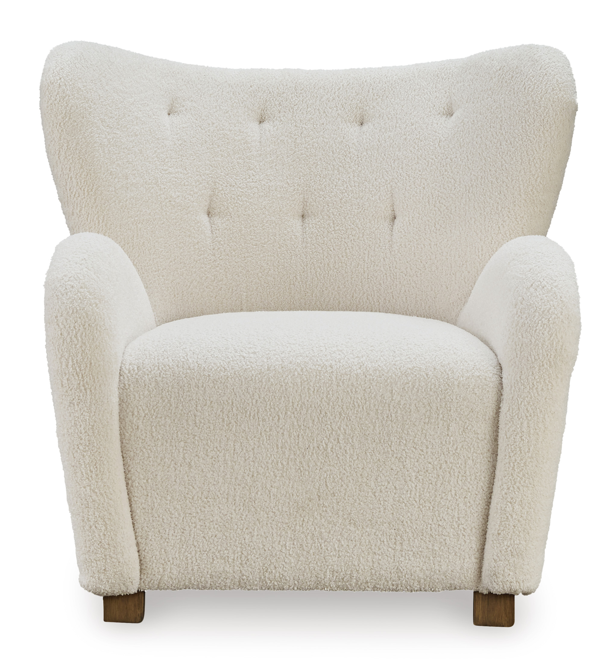 Larbell Polyester/Wood Accent Chair