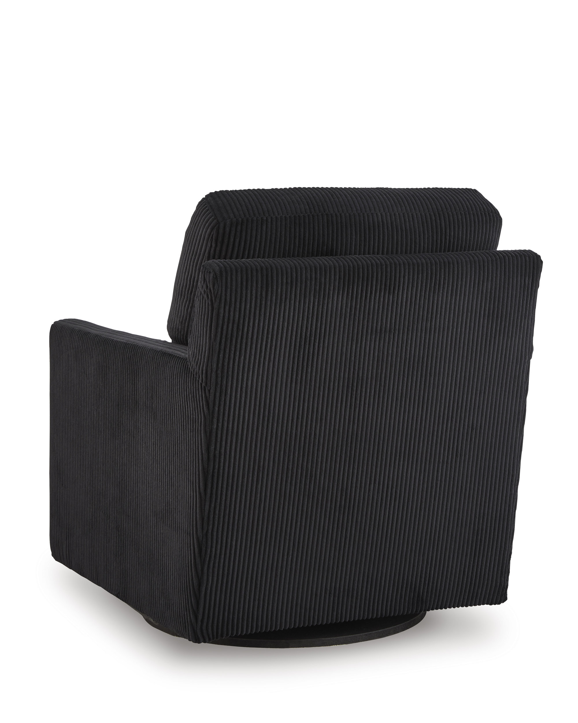 Icaman Polyester Swivel Accent Chair