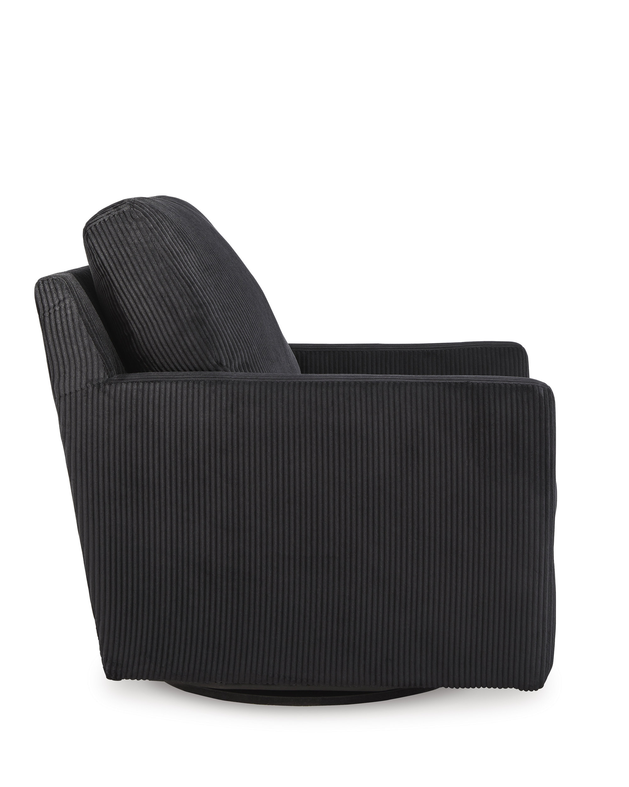 Icaman Polyester Swivel Accent Chair