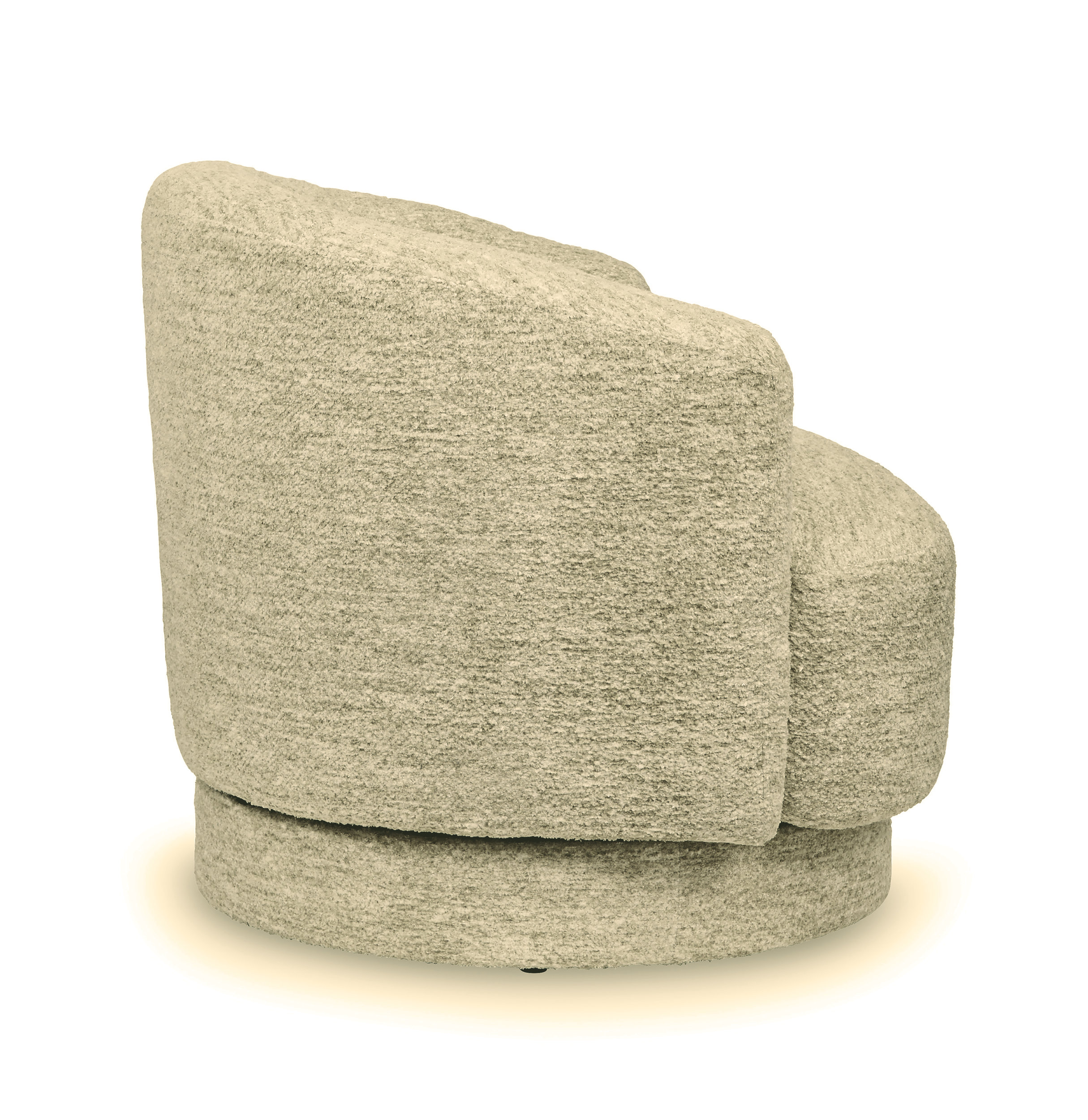 Wardsor Polyester Swivel Accent Chair