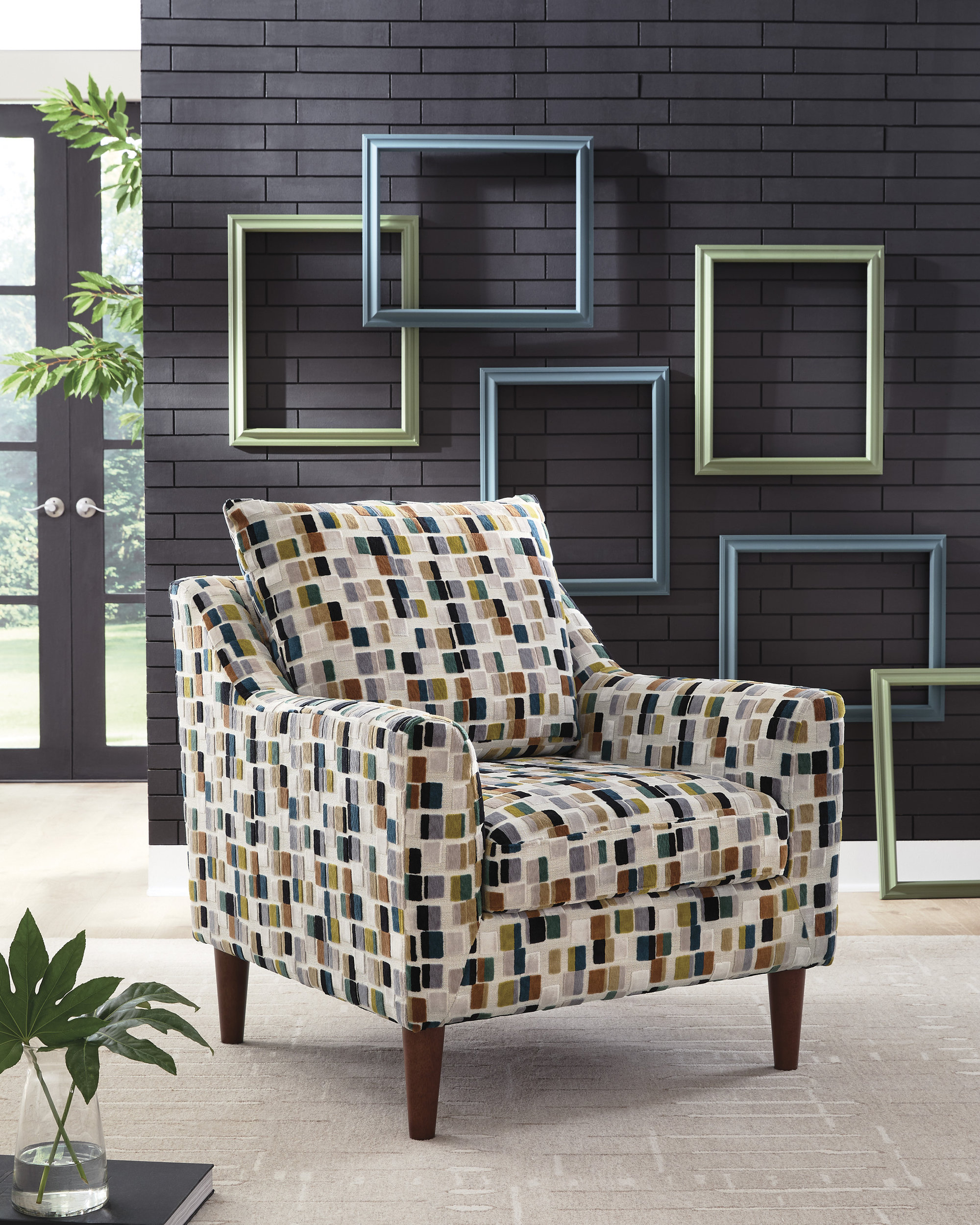 Fenna Cotton/Polyester Accent Chair