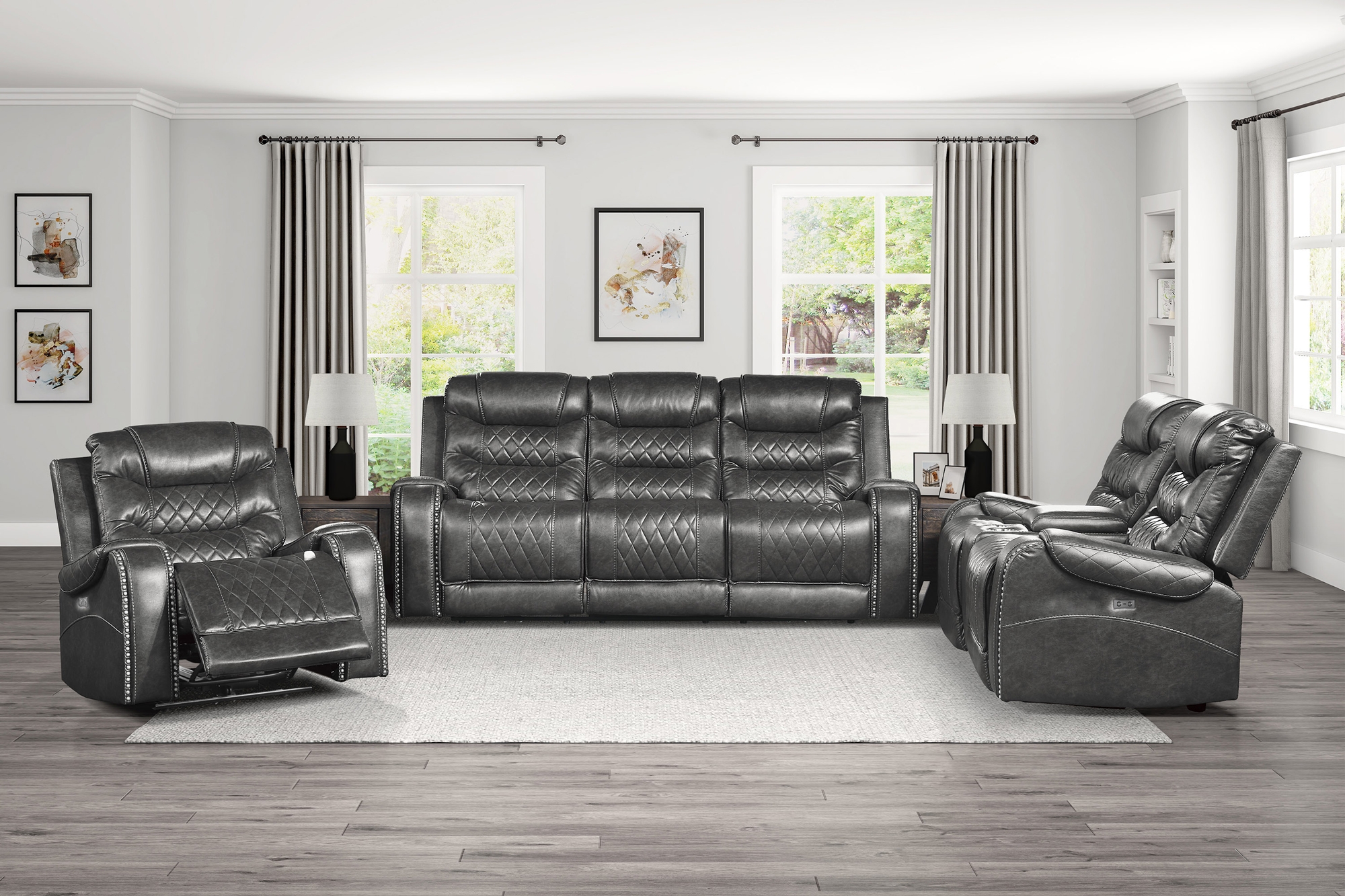 Putnam Power Reclining Living Room Set