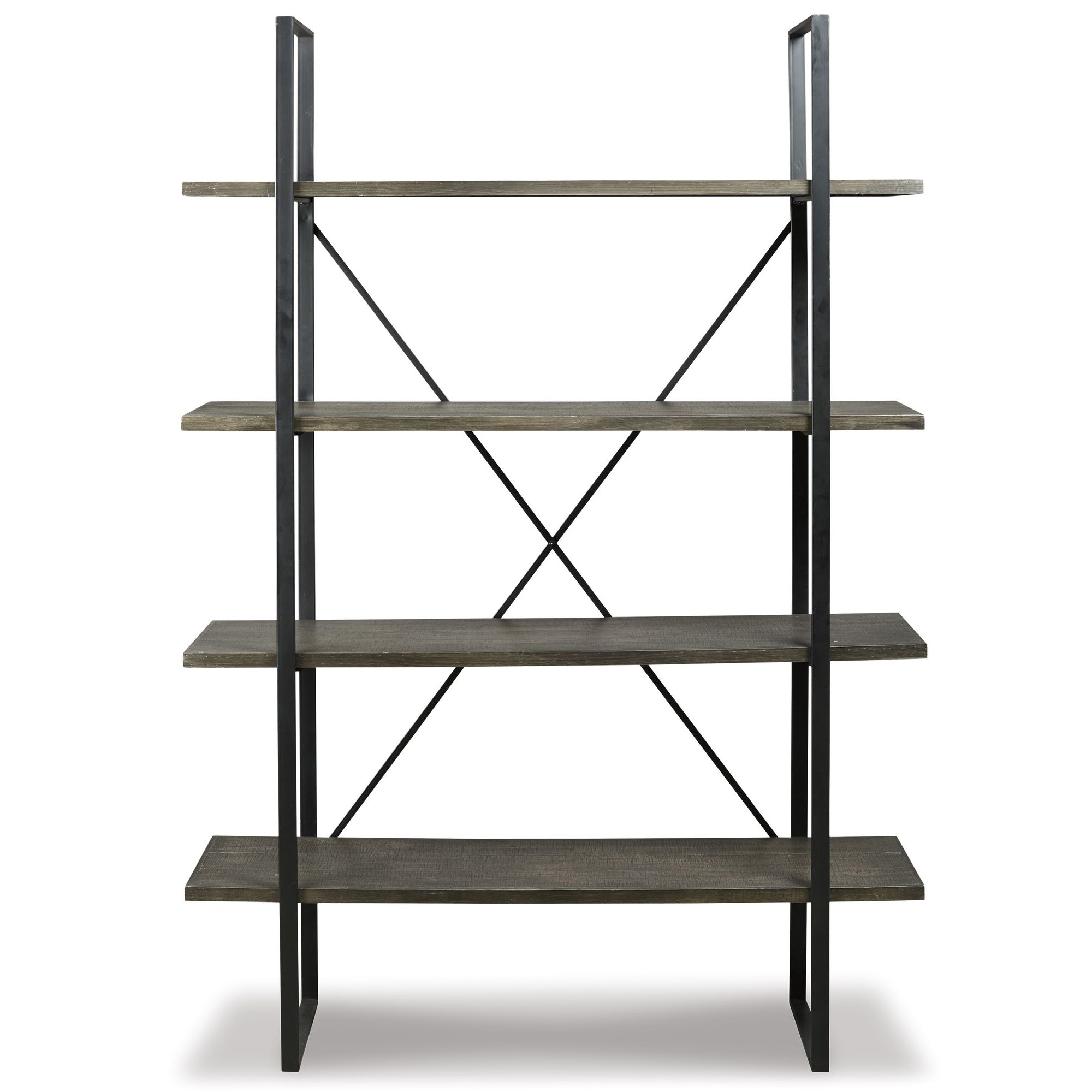 Gilesgrove Wood/Metal Bookcase