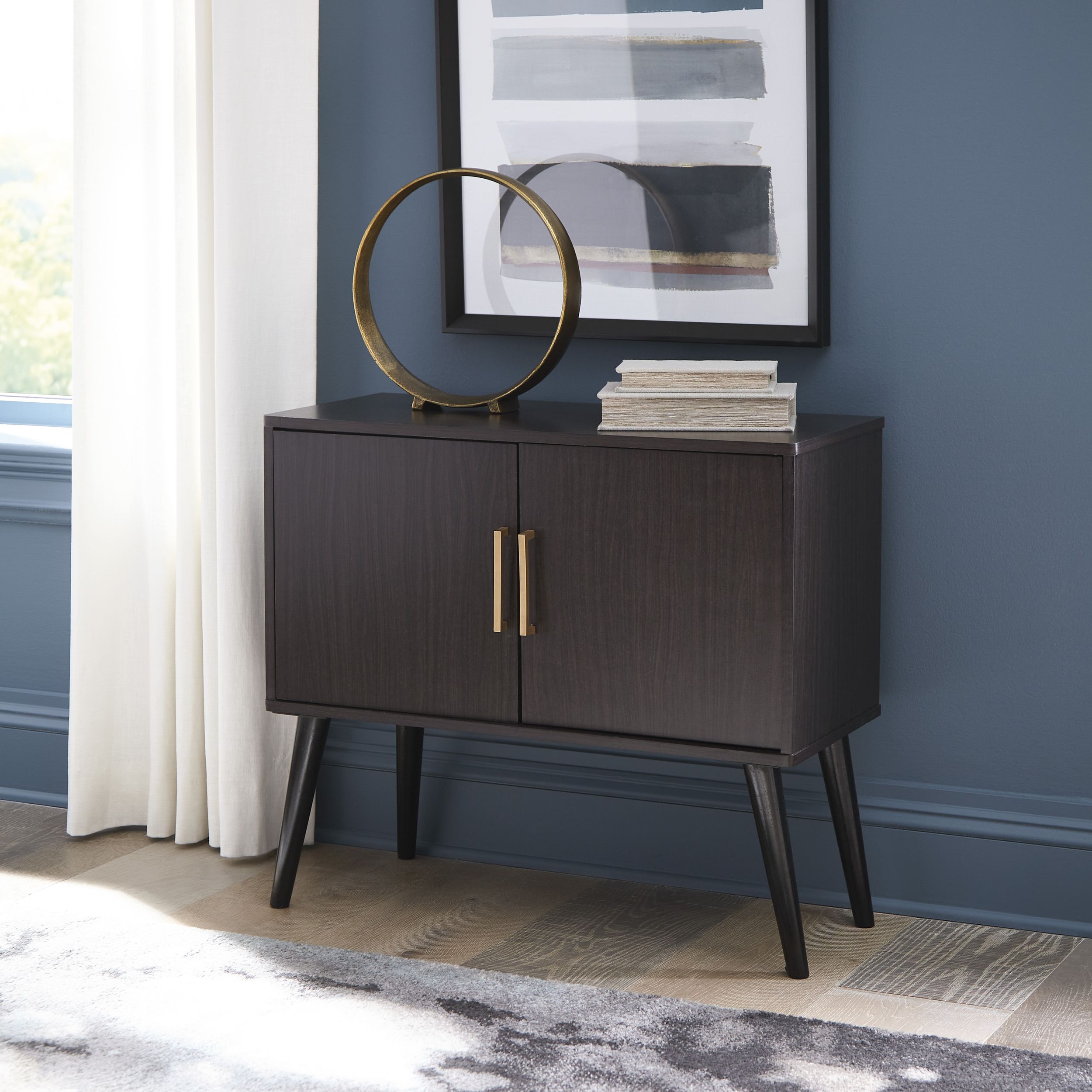 Orinfield 2-Door Accent Cabinet | Modern Storage Sideboard