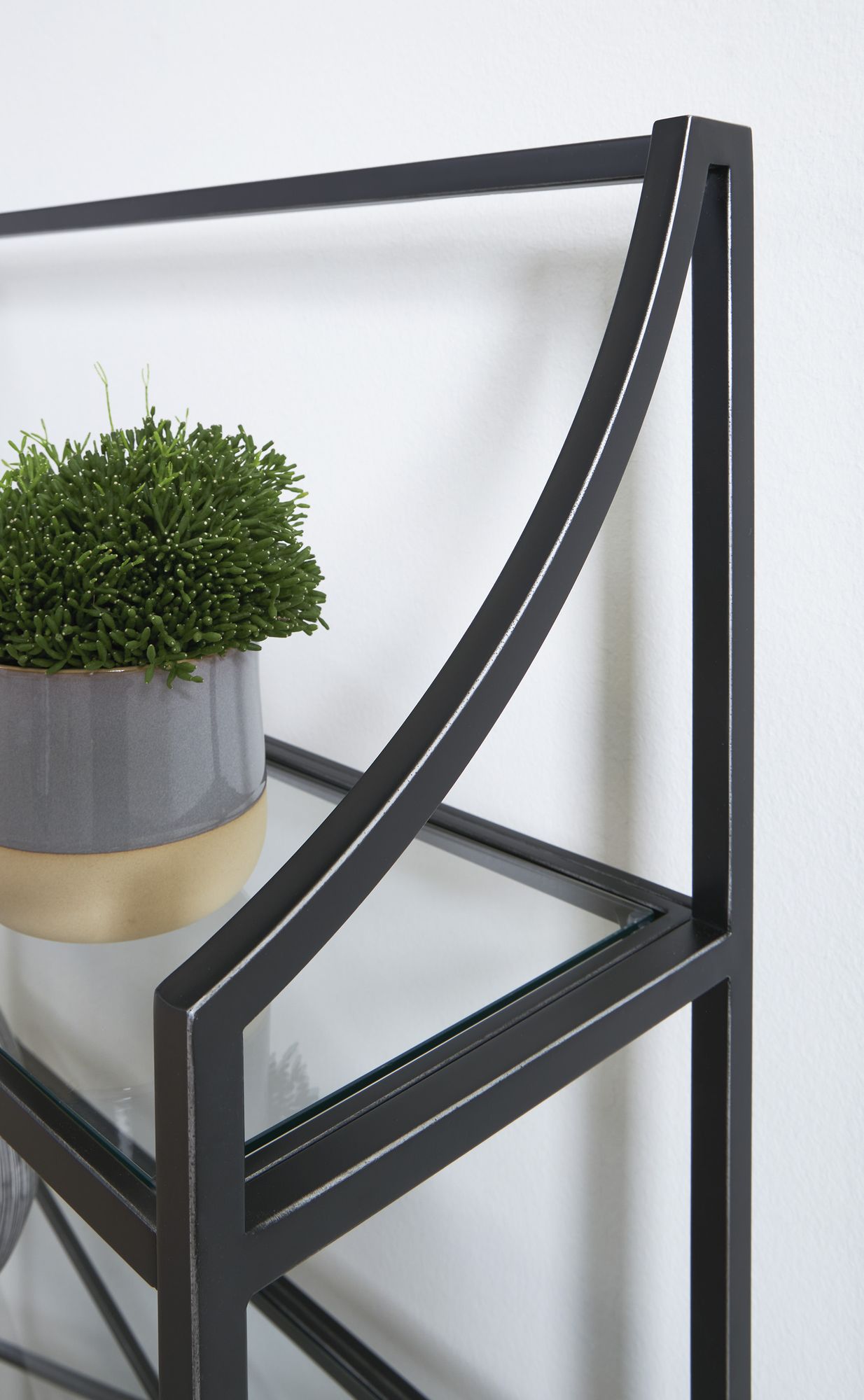 Dakerwell Metal/Glass Bookcase