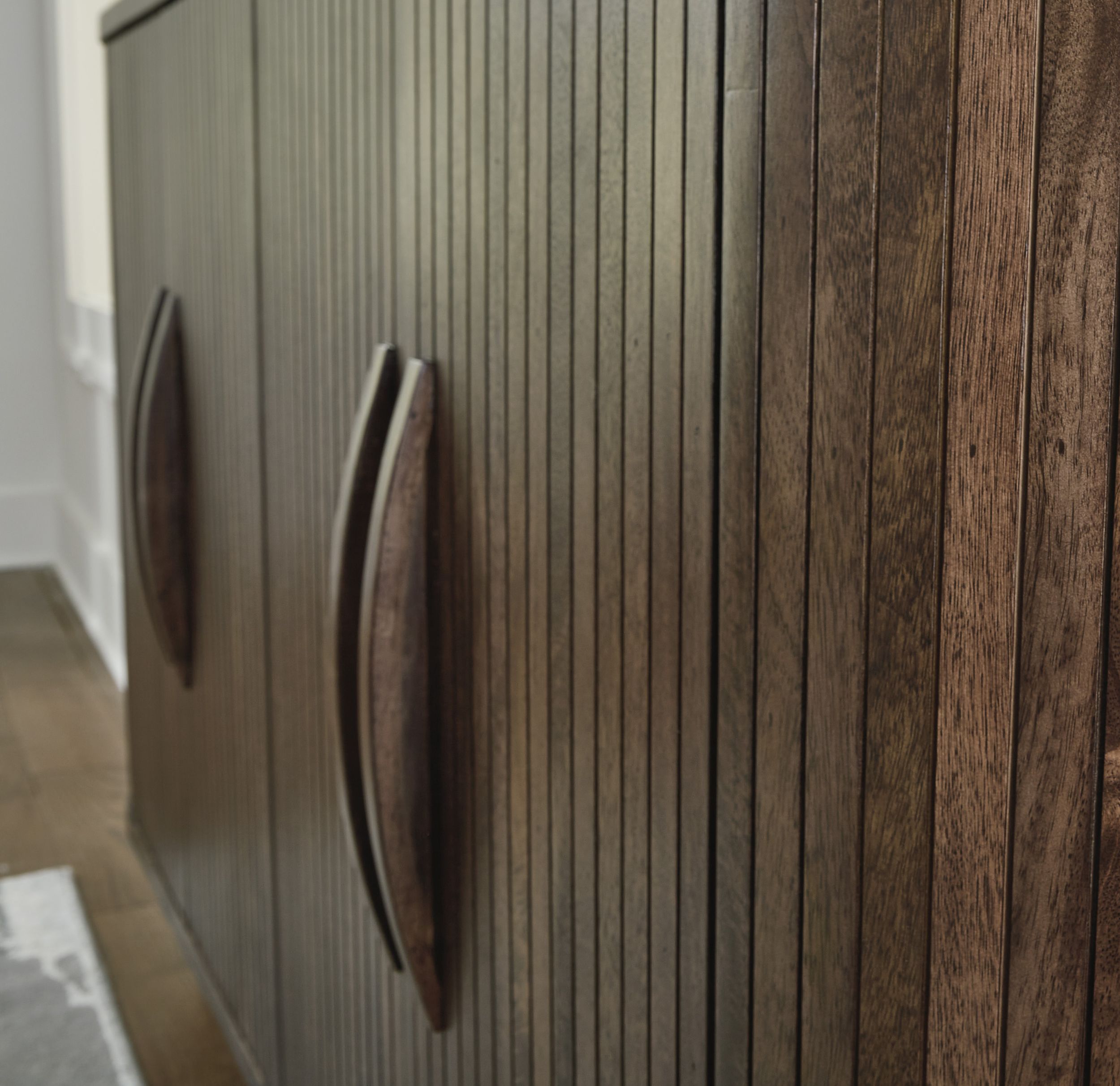 Amickly Wood Accent Cabinet w/2 Doors & 2 Shelves