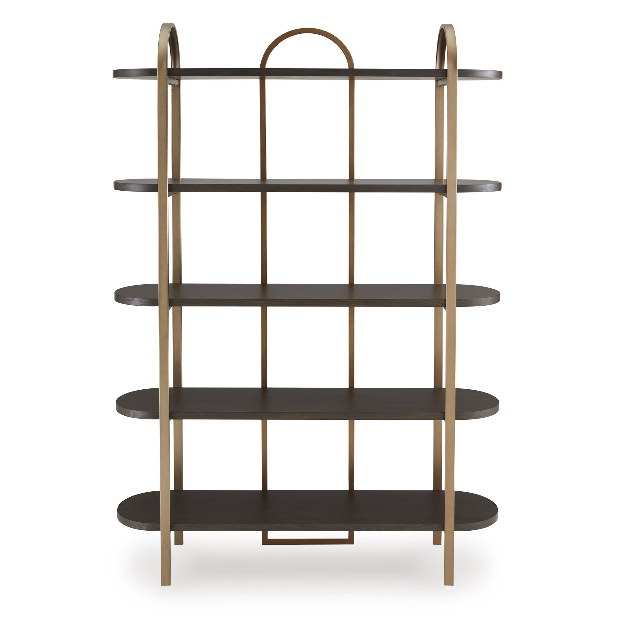Brentmour Wood/Metal Bookcase