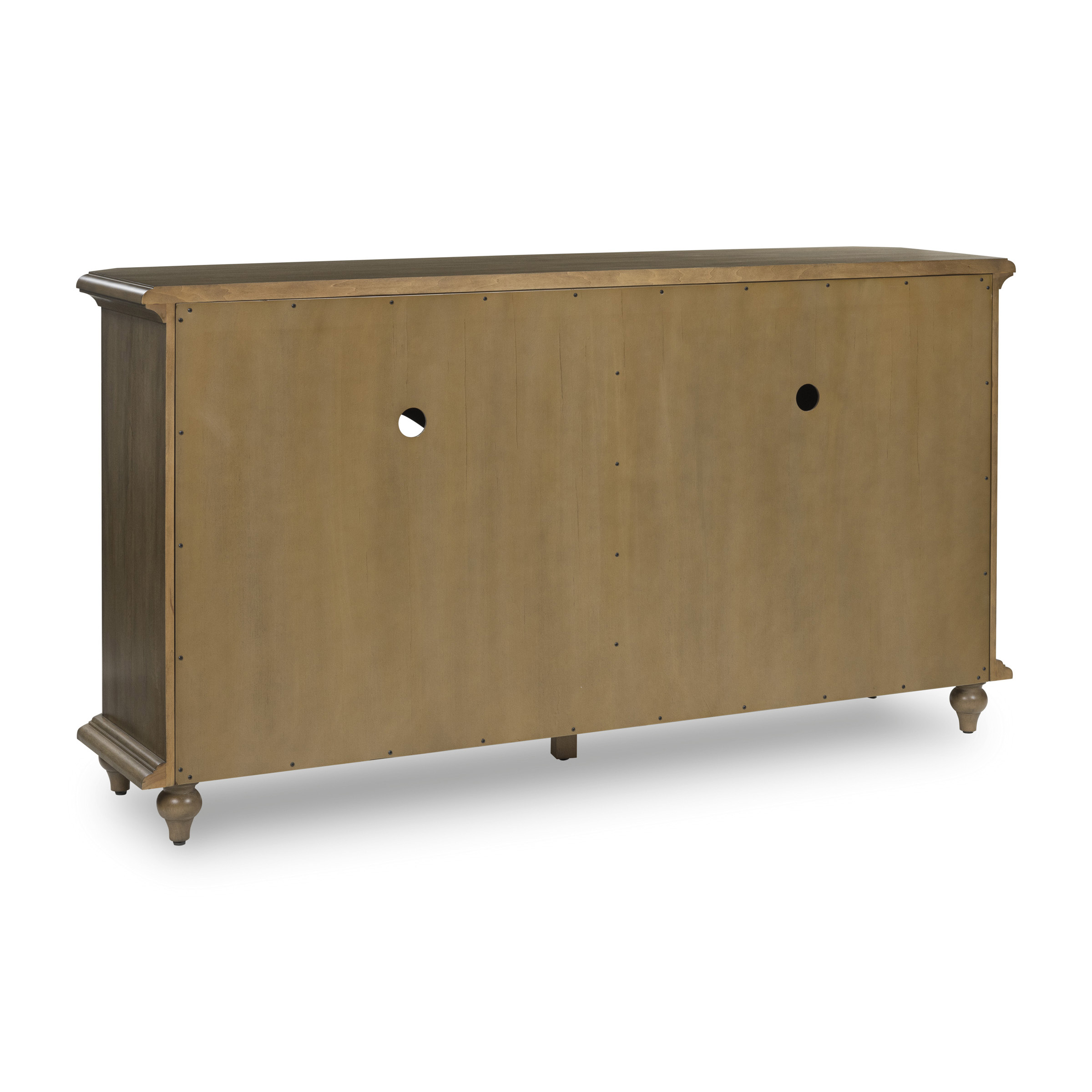 Barlomore 4-Door Wood Accent Cabinet | Brown Storage