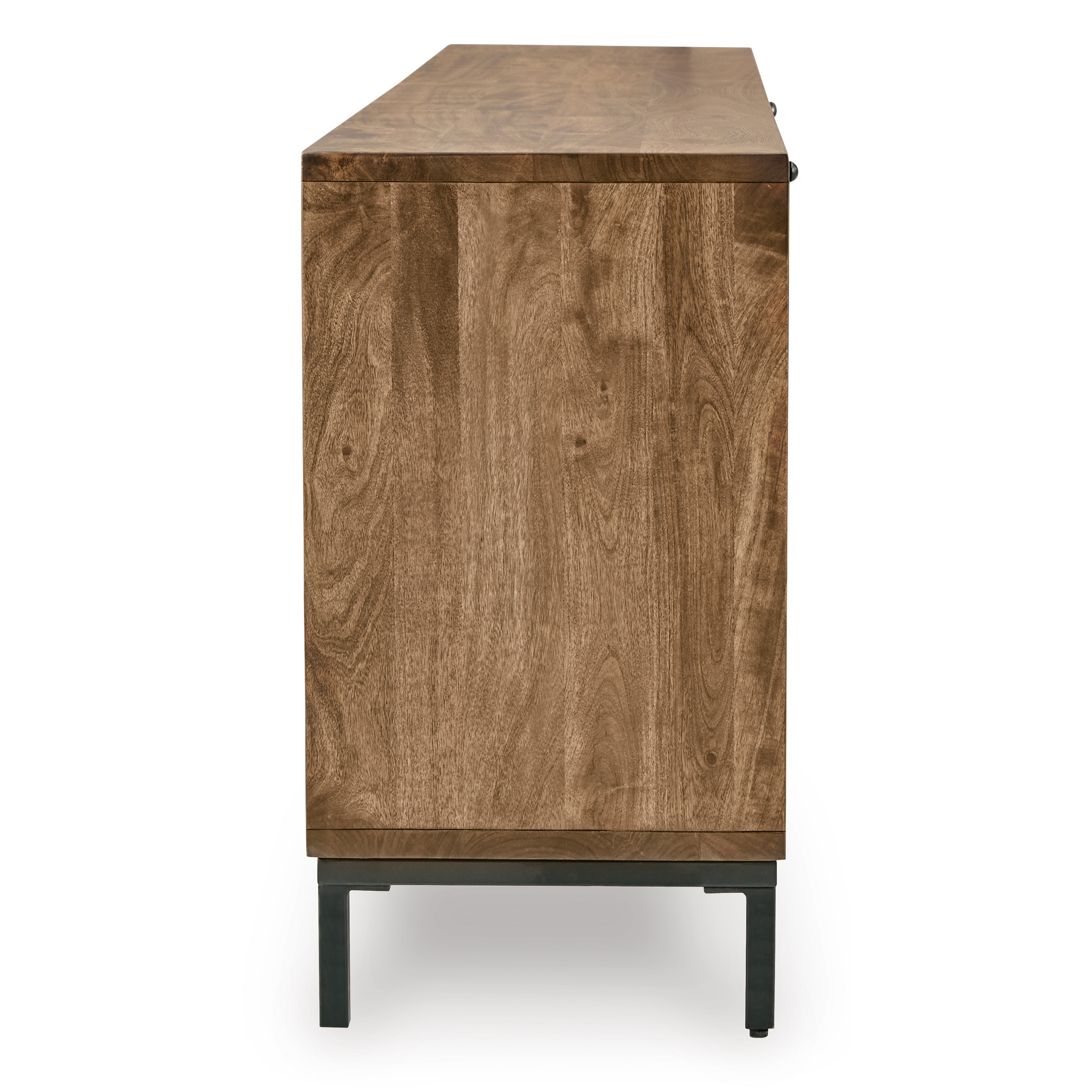Dorannby 4-Door Wood Accent Cabinet | Two-Toned Storage