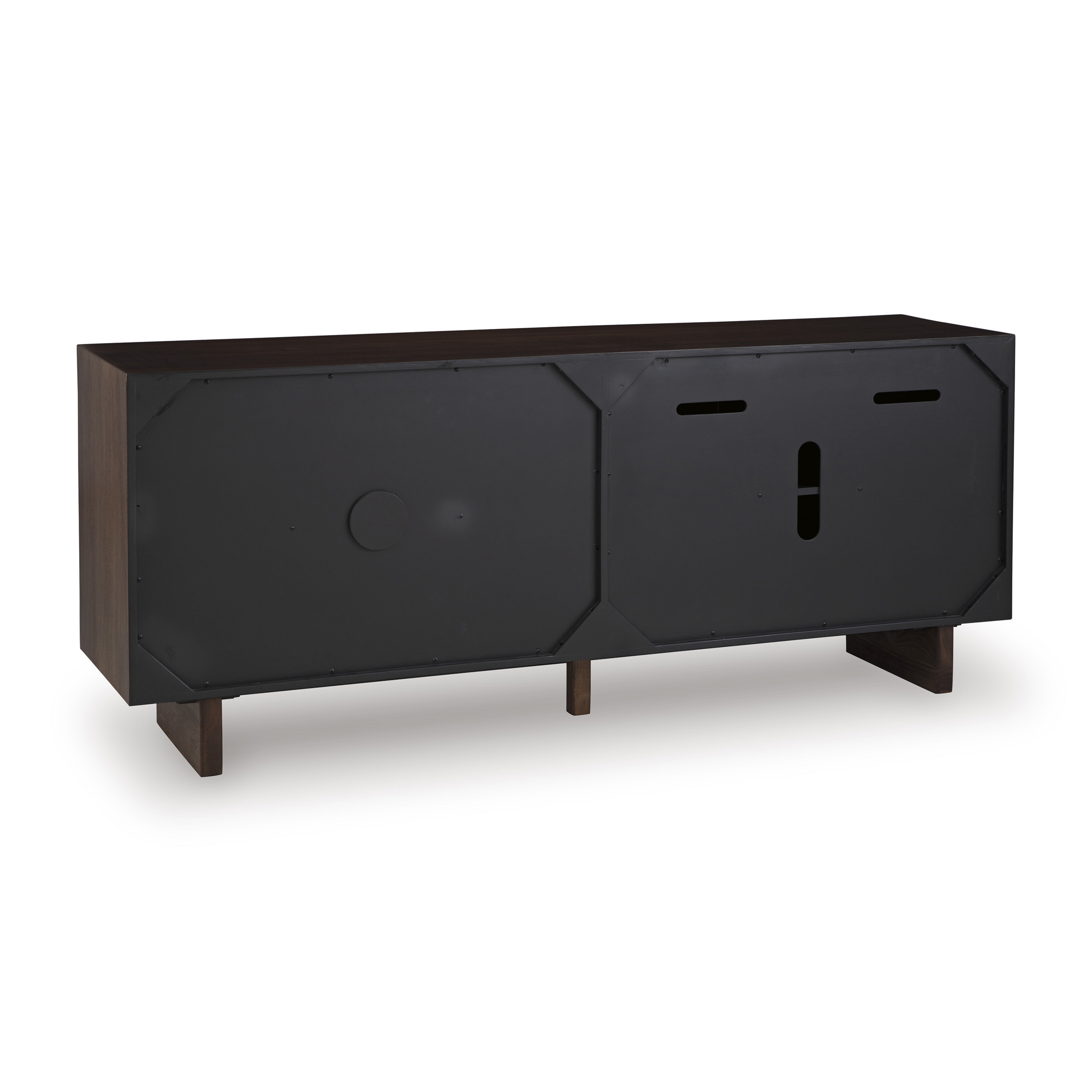 Welby 3-Door Accent Cabinet | Live Edge Acacia Wood Sideboard