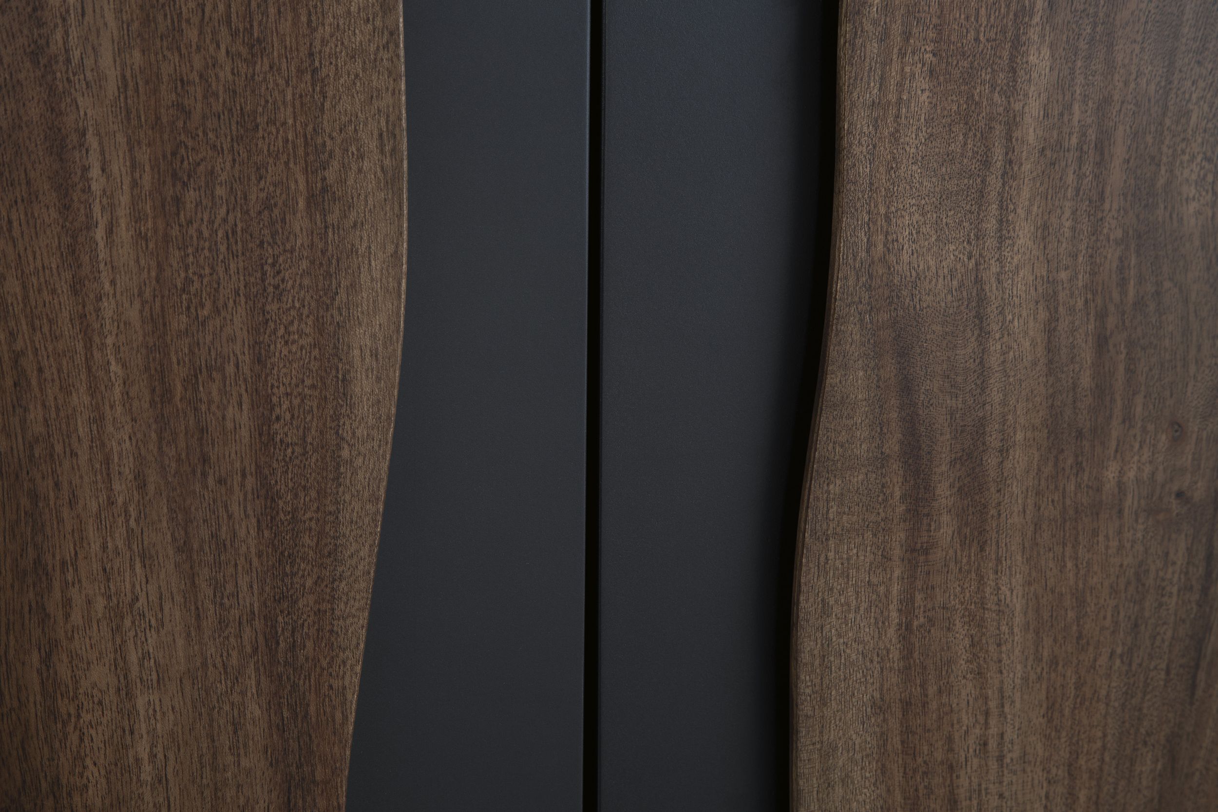 Welby 3-Door Accent Cabinet | Live Edge Acacia Wood Sideboard