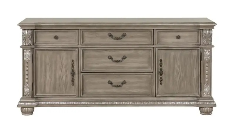 SM A401D Wood Extendable Rectangular Dining Room Set