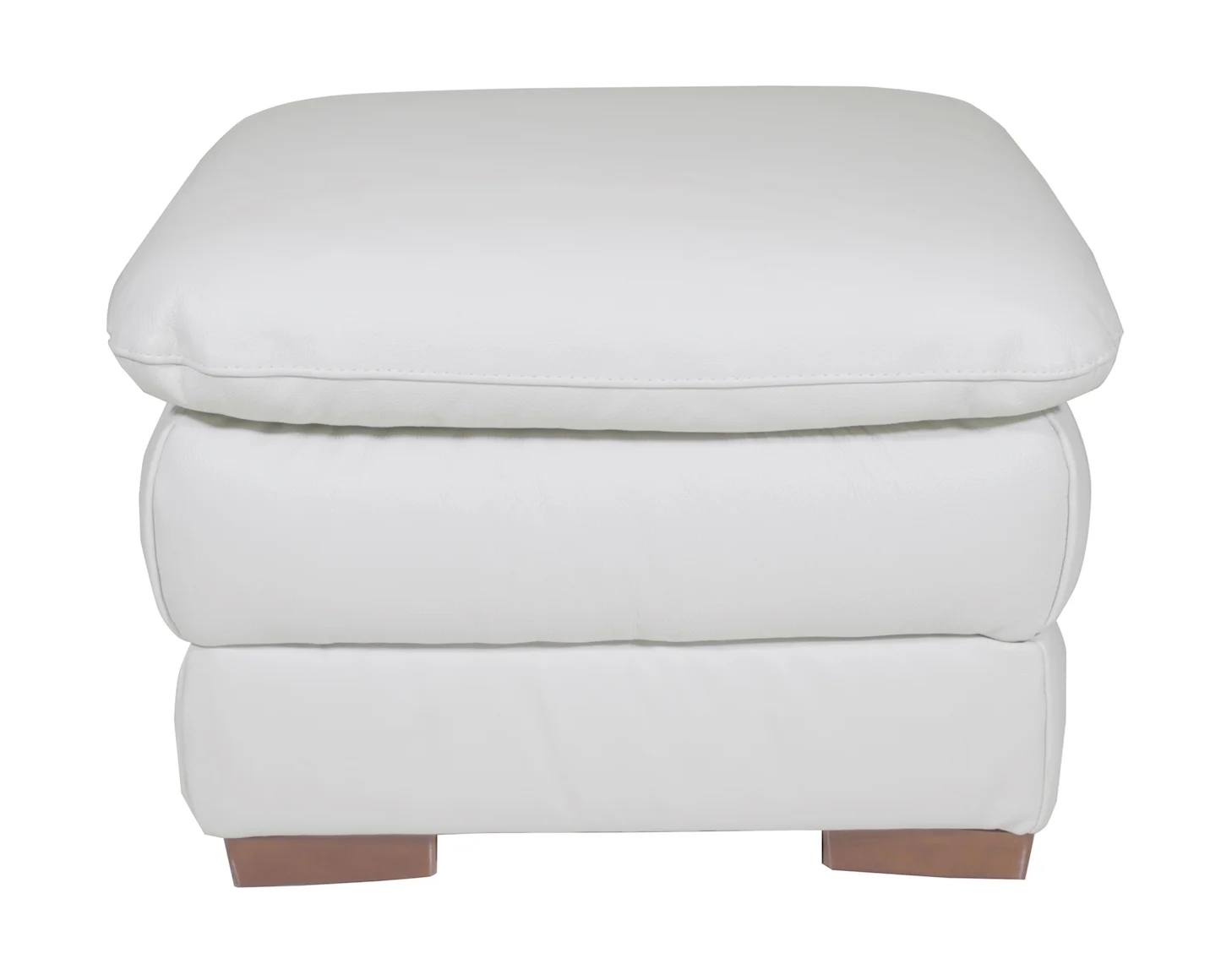 Prudenza Leather Ottoman by Natuzzi Editions