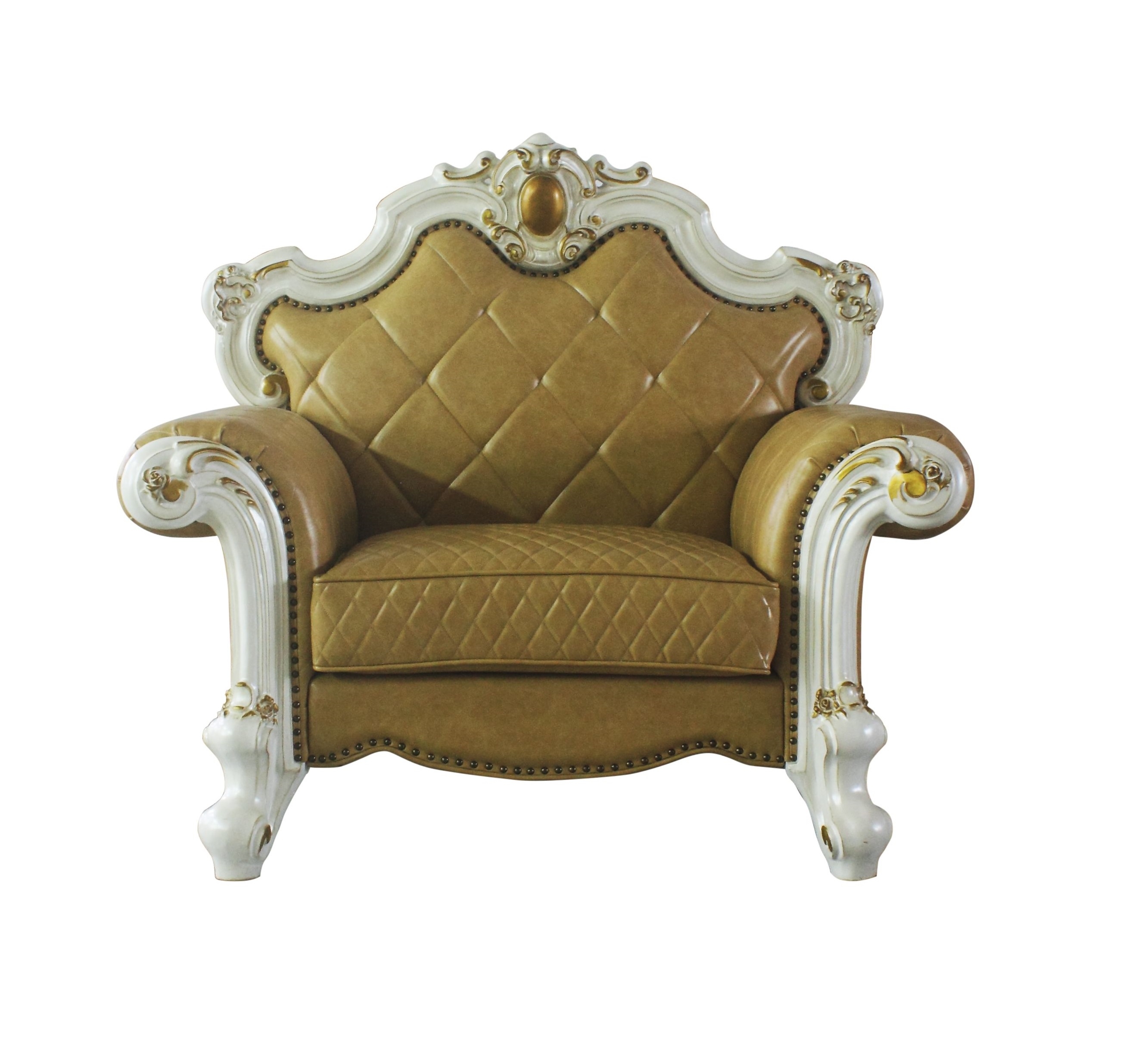 Picardy Wood/PU Chair