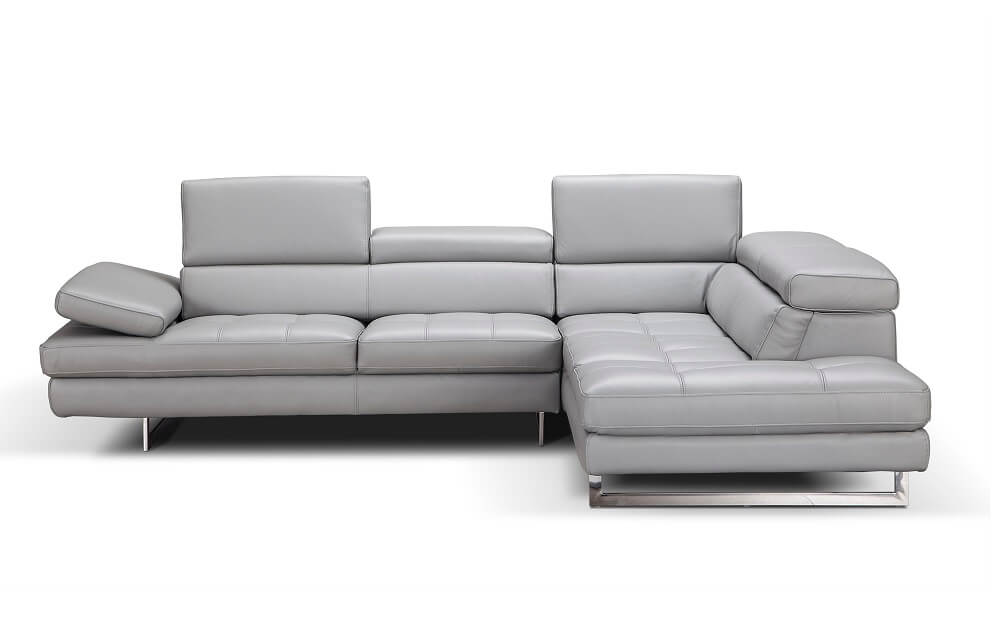J&M Premium Leather Sectional