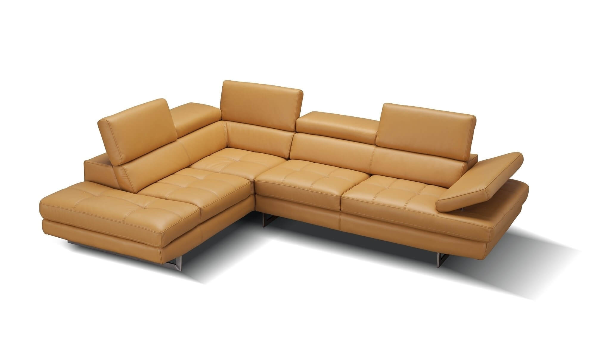 A761 Italian Leather Sectional