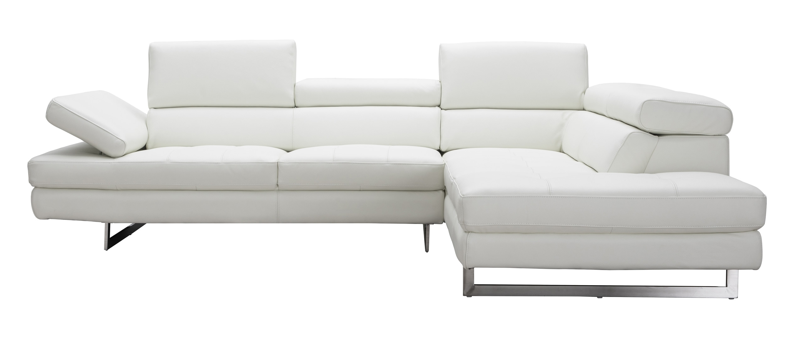 A761 Italian Leather Sectional