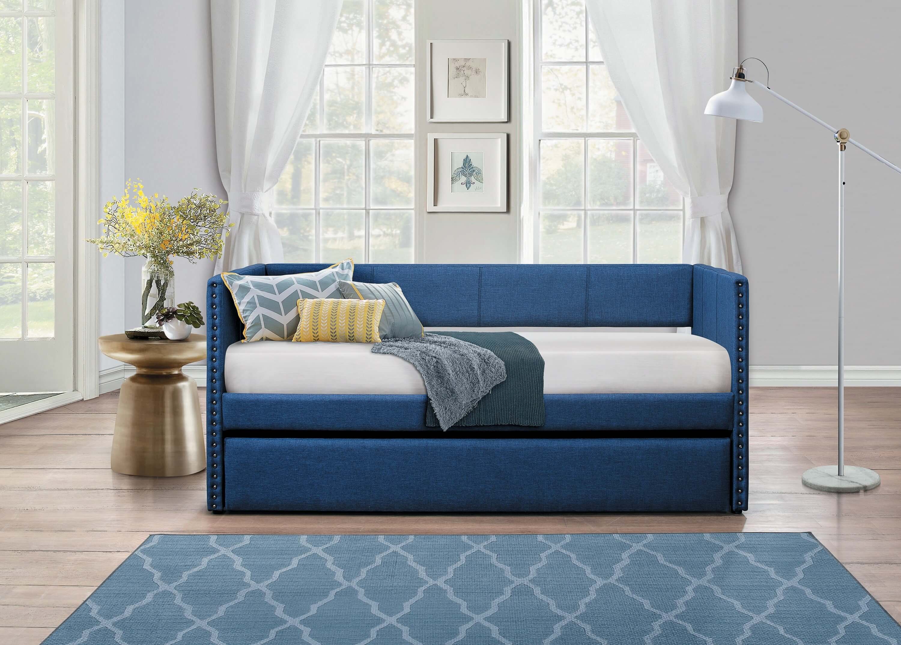 Therese Fabric Daybed by Homelegance