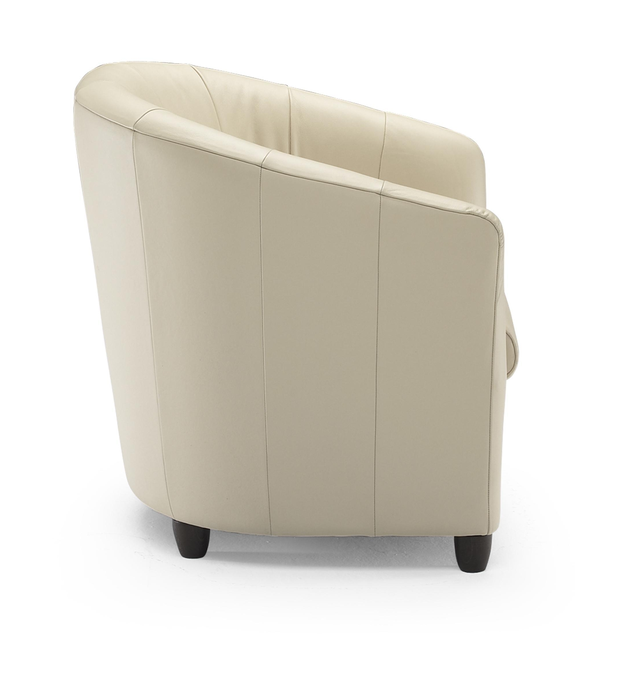 Veronica Fabric/Leather Armchair