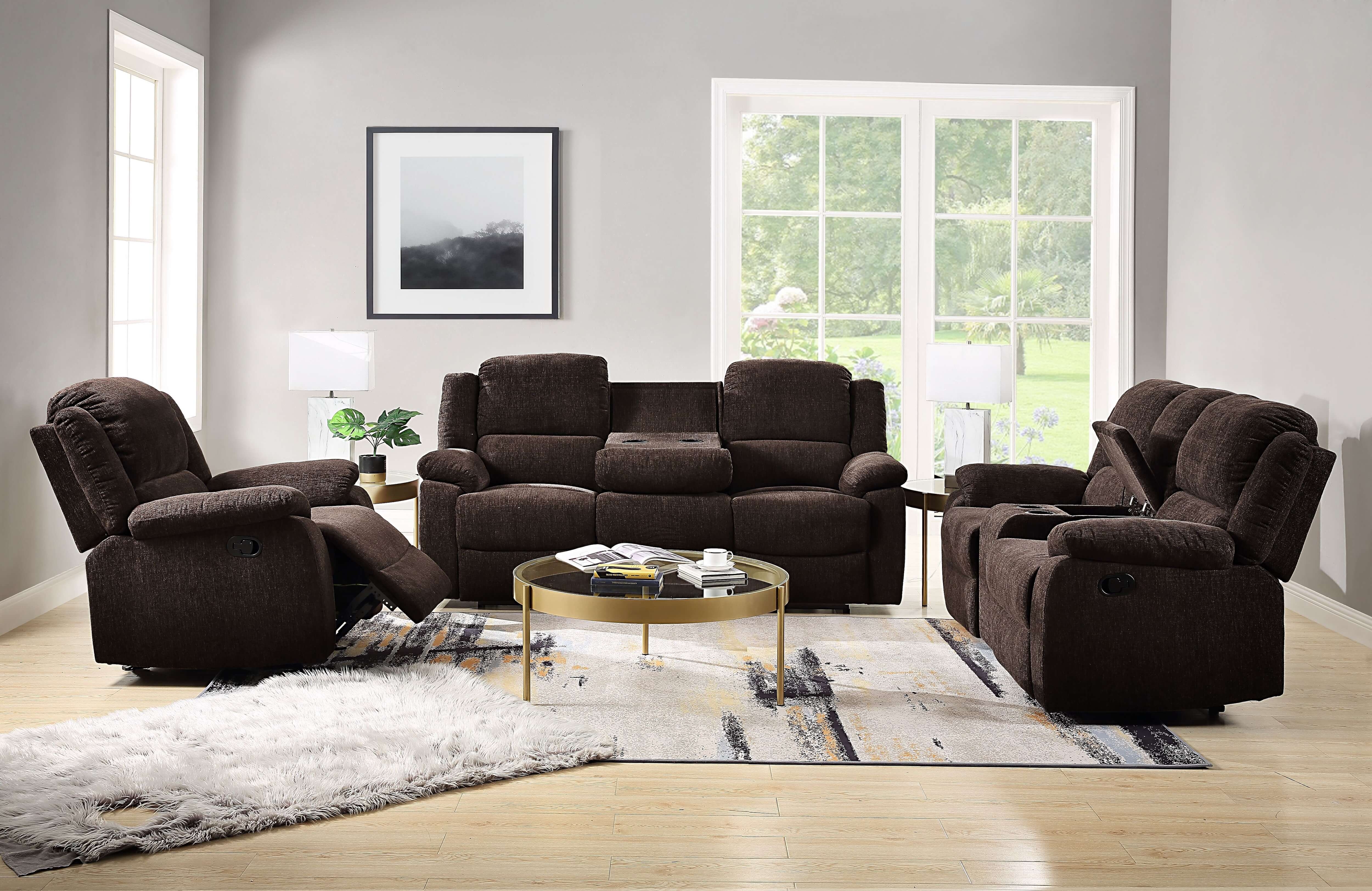 Madden Velvet Reclining Sofa