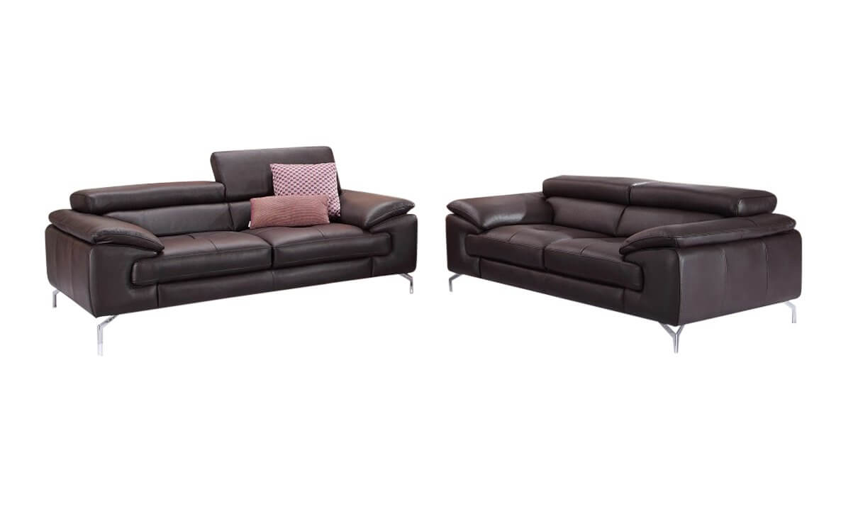 A973 Premium Leather Living Room Set