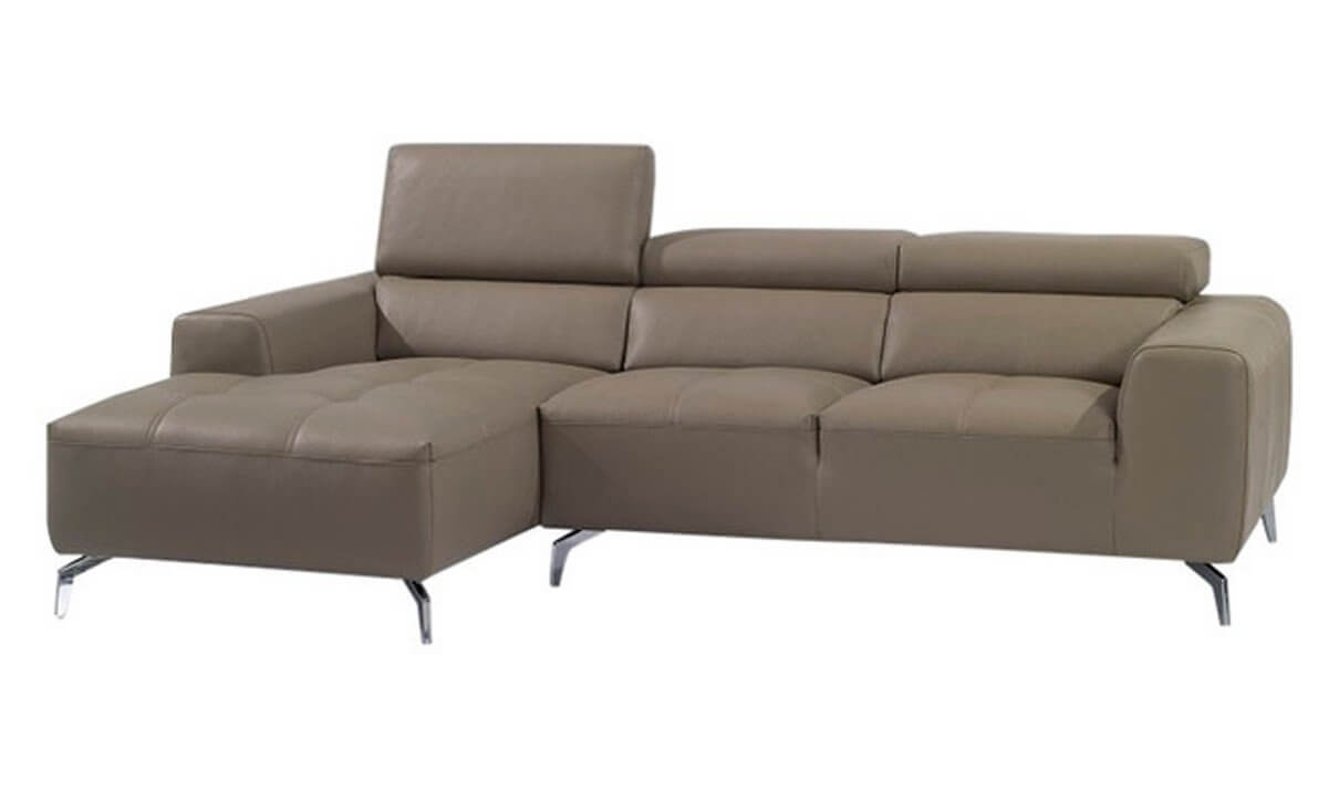 625 Italian Leather Sectional Sofa