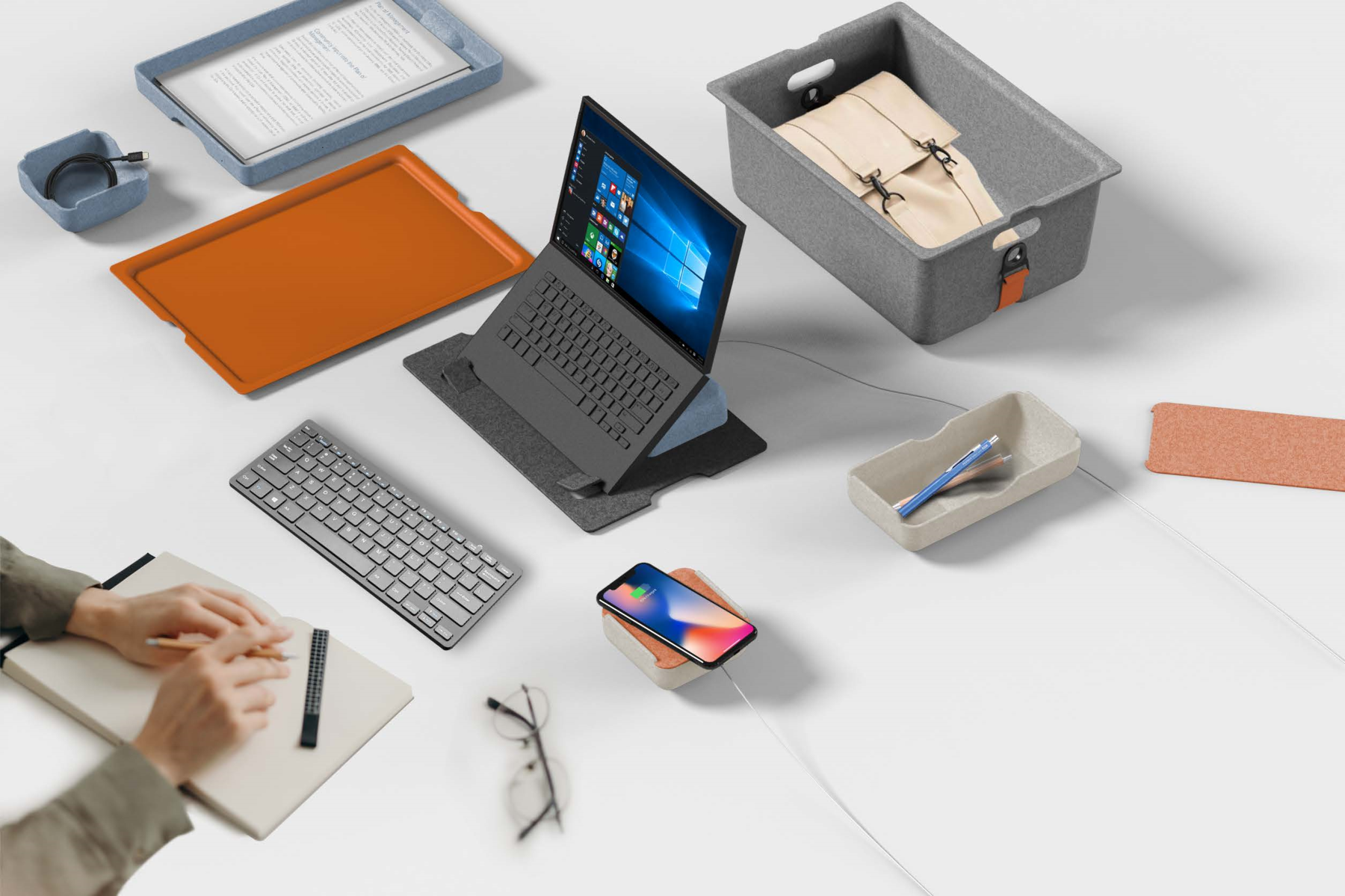 TOT’em Enhanced Portable Office Organizer