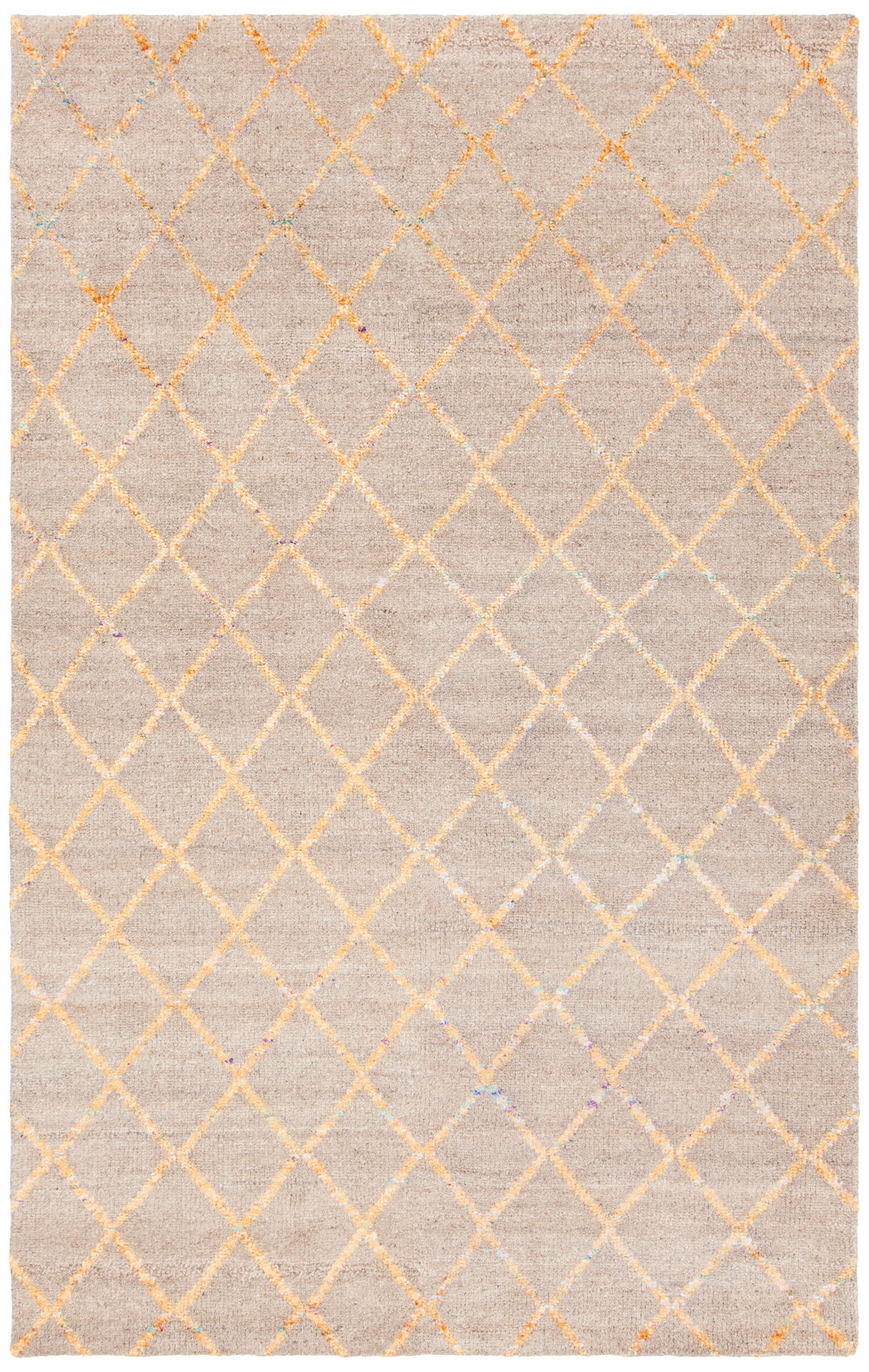 Aarushi Wool/Polyester Rectangular Handmade Rug, 7'9" x 10'6"