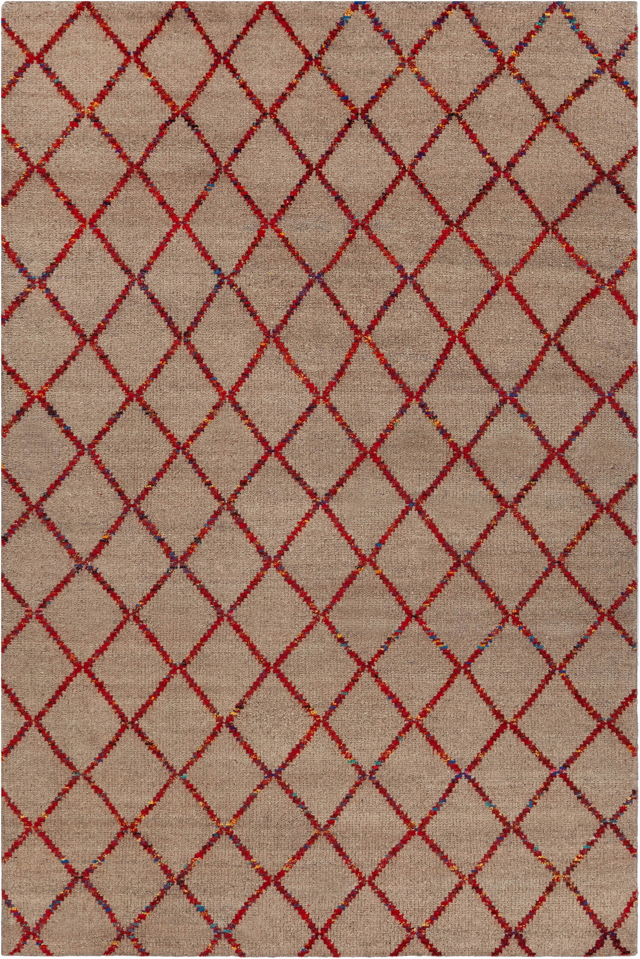 Aarushi Wool/Polyester Rectangular Handmade Rug