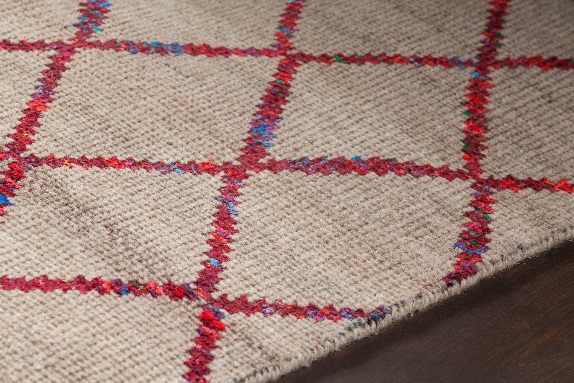 Aarushi Wool/Polyester Rectangular Handmade Rug, 7'9" x 10'6"