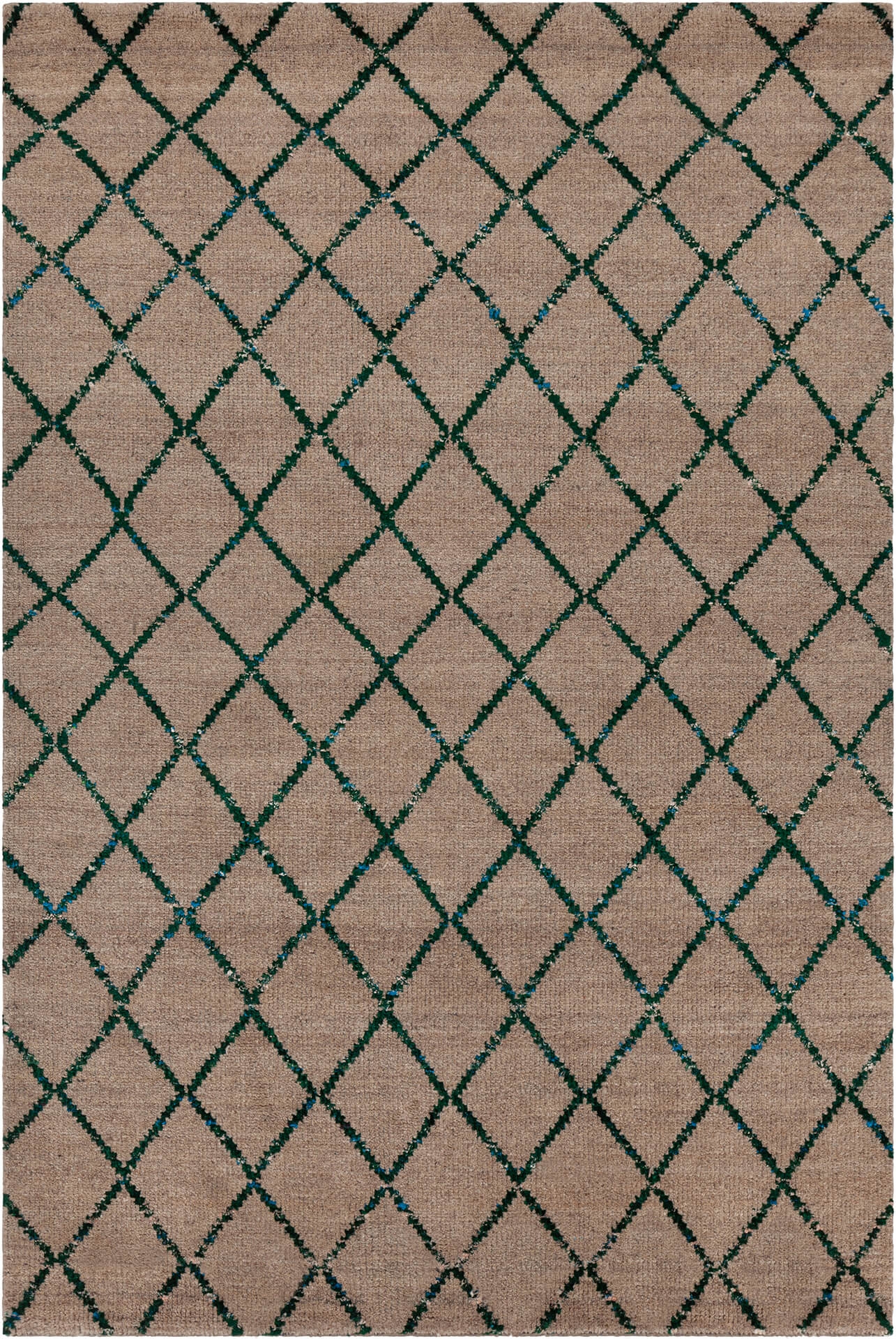 Aarushi Wool/Polyester Rectangular Handmade Rug