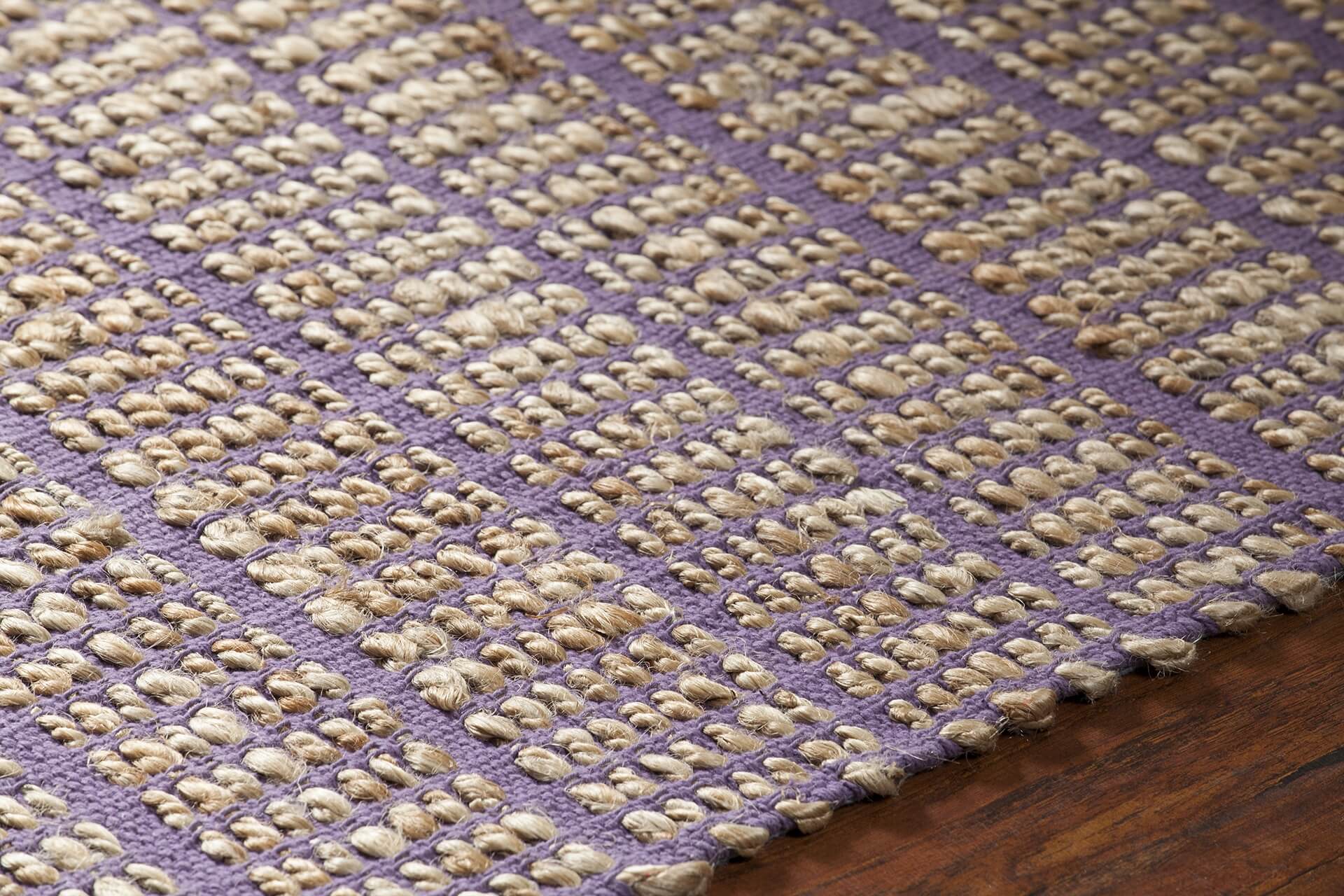 Abacus Jute/Cotton Rectangular Handmade Rug, 5' x 7'6"