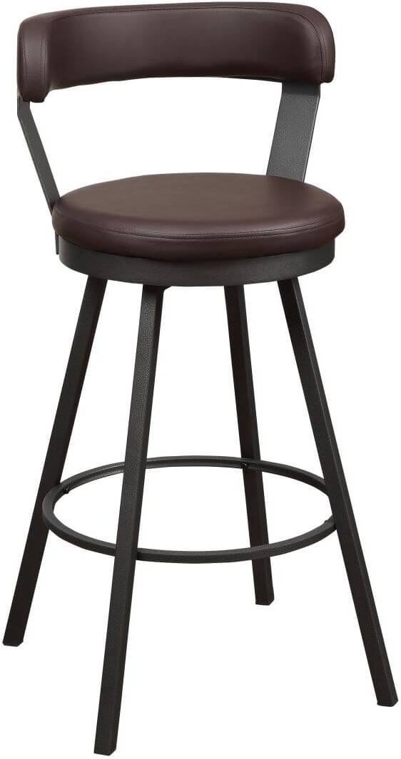 Appert Industrial Swivel Counter Height Chair